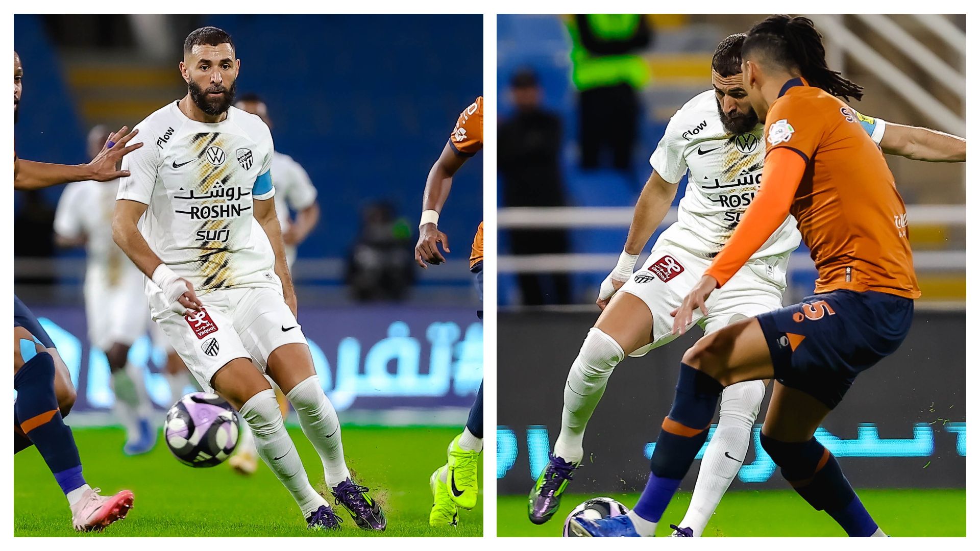 Karim Benzema - al ittihad - al fayha