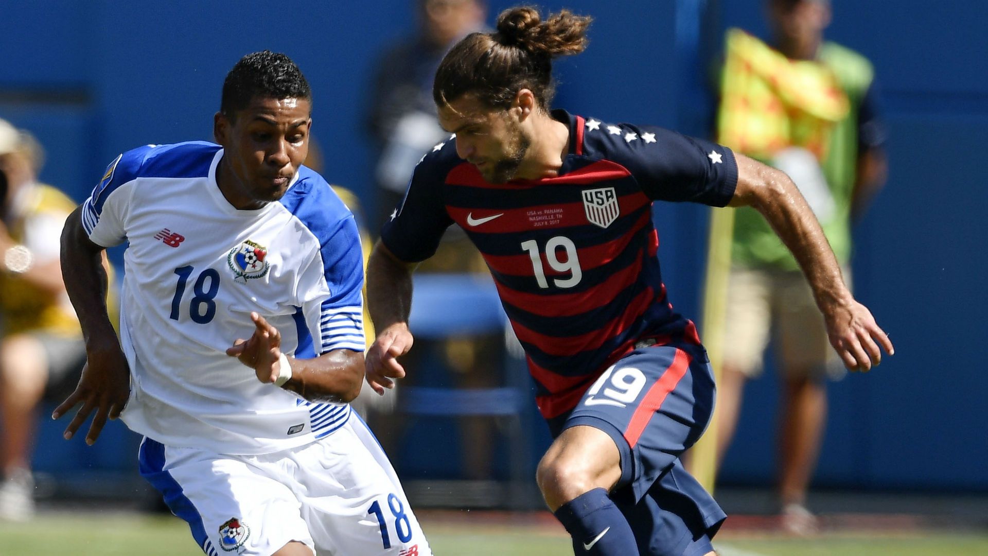 Graham Zusi Miguel Camargo USA Panama Gold Cup