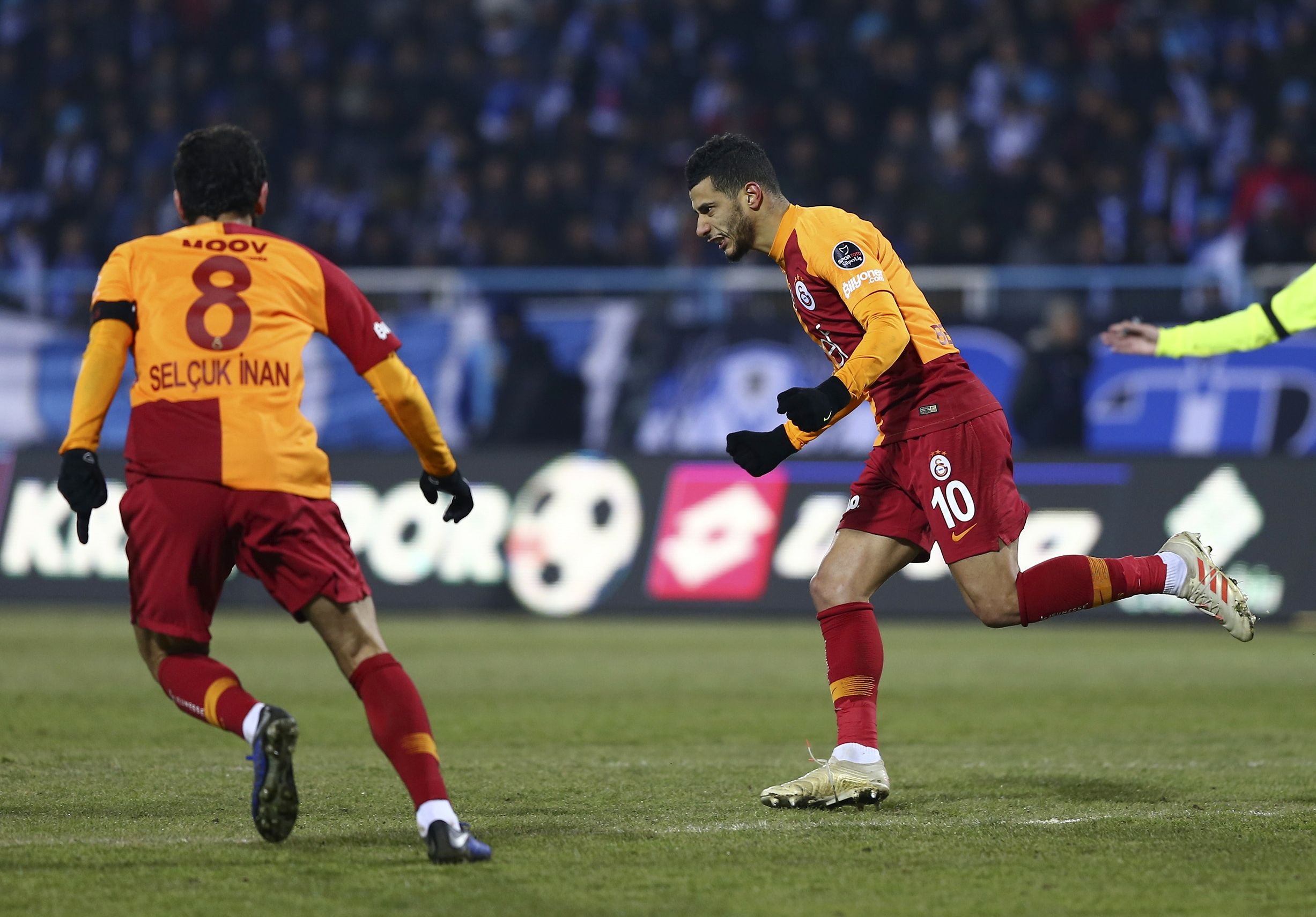Younes Belhanda BB Erzurumspor Galatasaray Turkish Super League 03/03/19