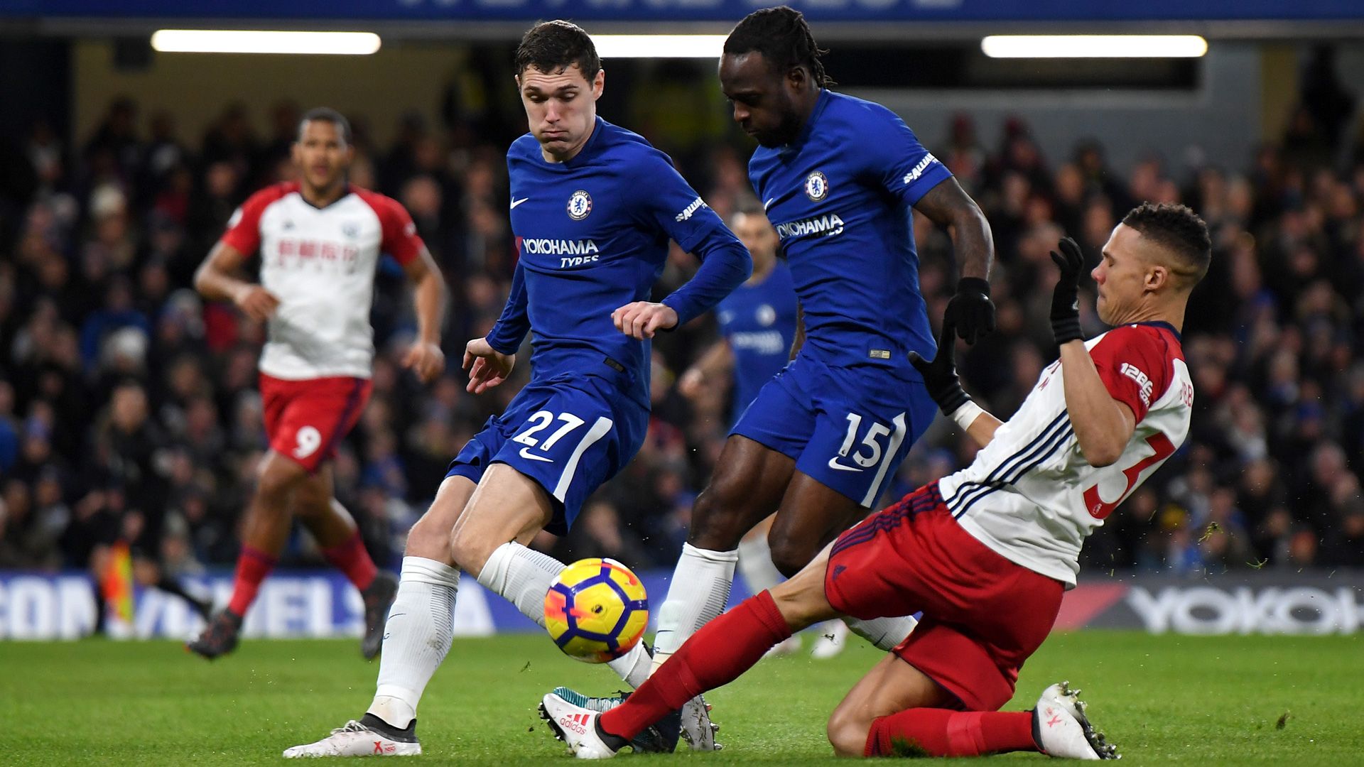 Victor Moses Chelsea Premier League 0218