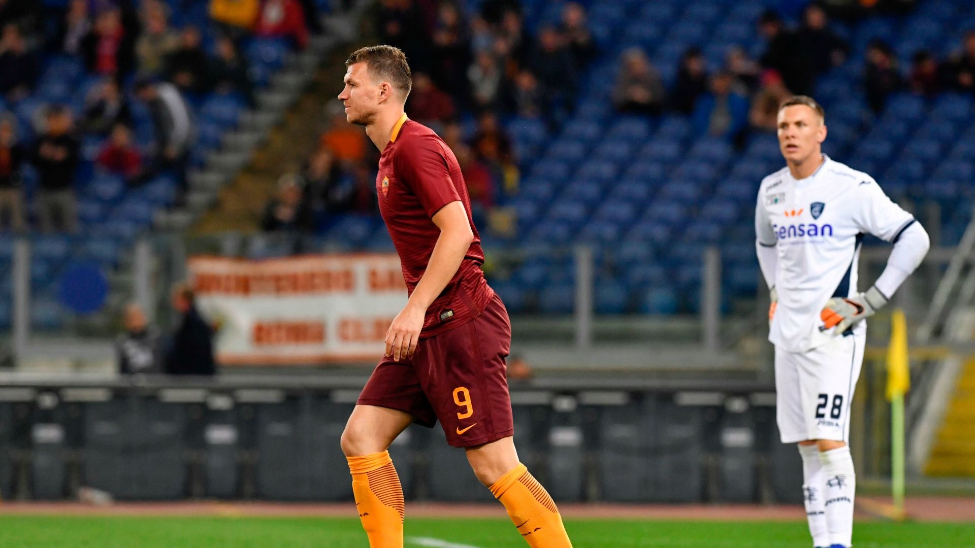 Edin Dzeko Roma Empoli Serie A