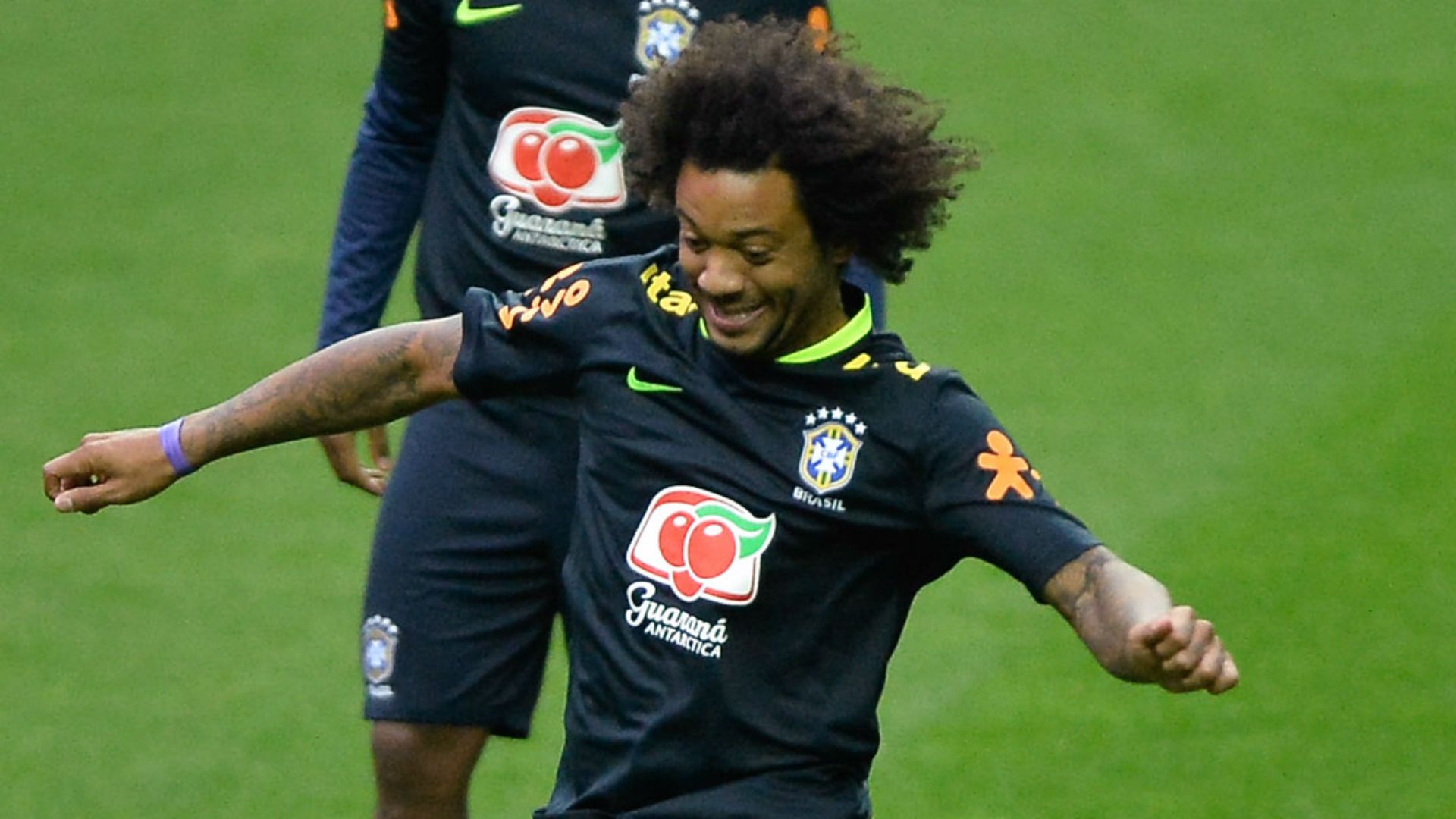 Marcelo treino Brasil Seleção 30 08 2017