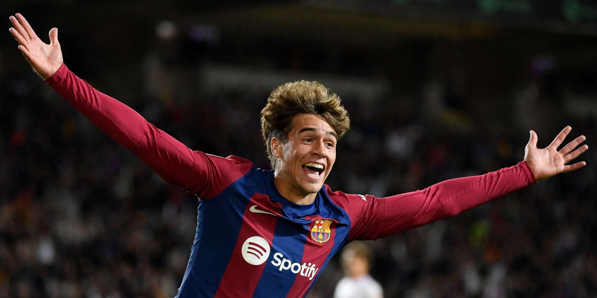 Marc Guiu Barcelona Athletic 2x1