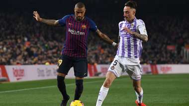 Kevin-Prince Boateng Fernando Calero Barcelona - Real Valladolid 02162019