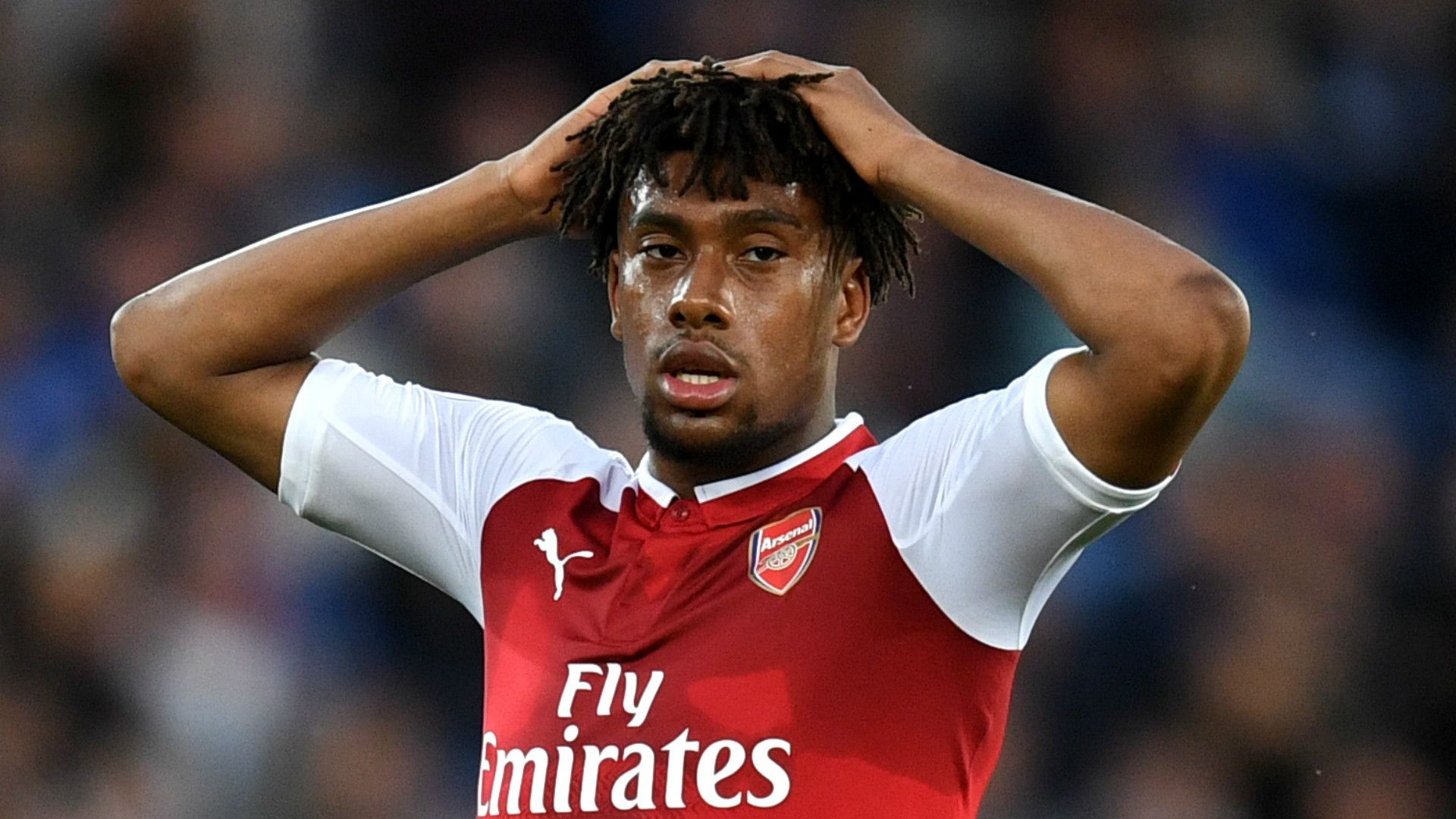 Alex Iwobi Arsenal 2017-18