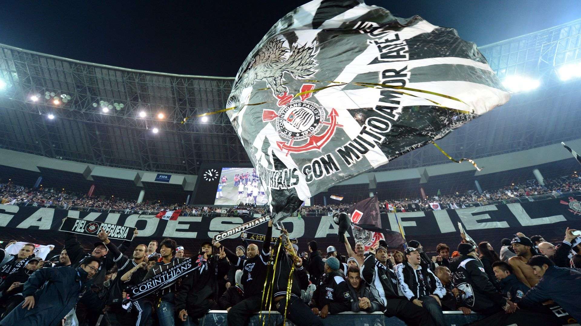 Corinthians fans Club World Cup 2012 Yokohama Japan
