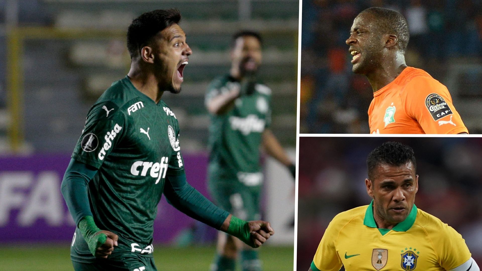 Gabriel Menino Yaya Toure Dani Alves GFX