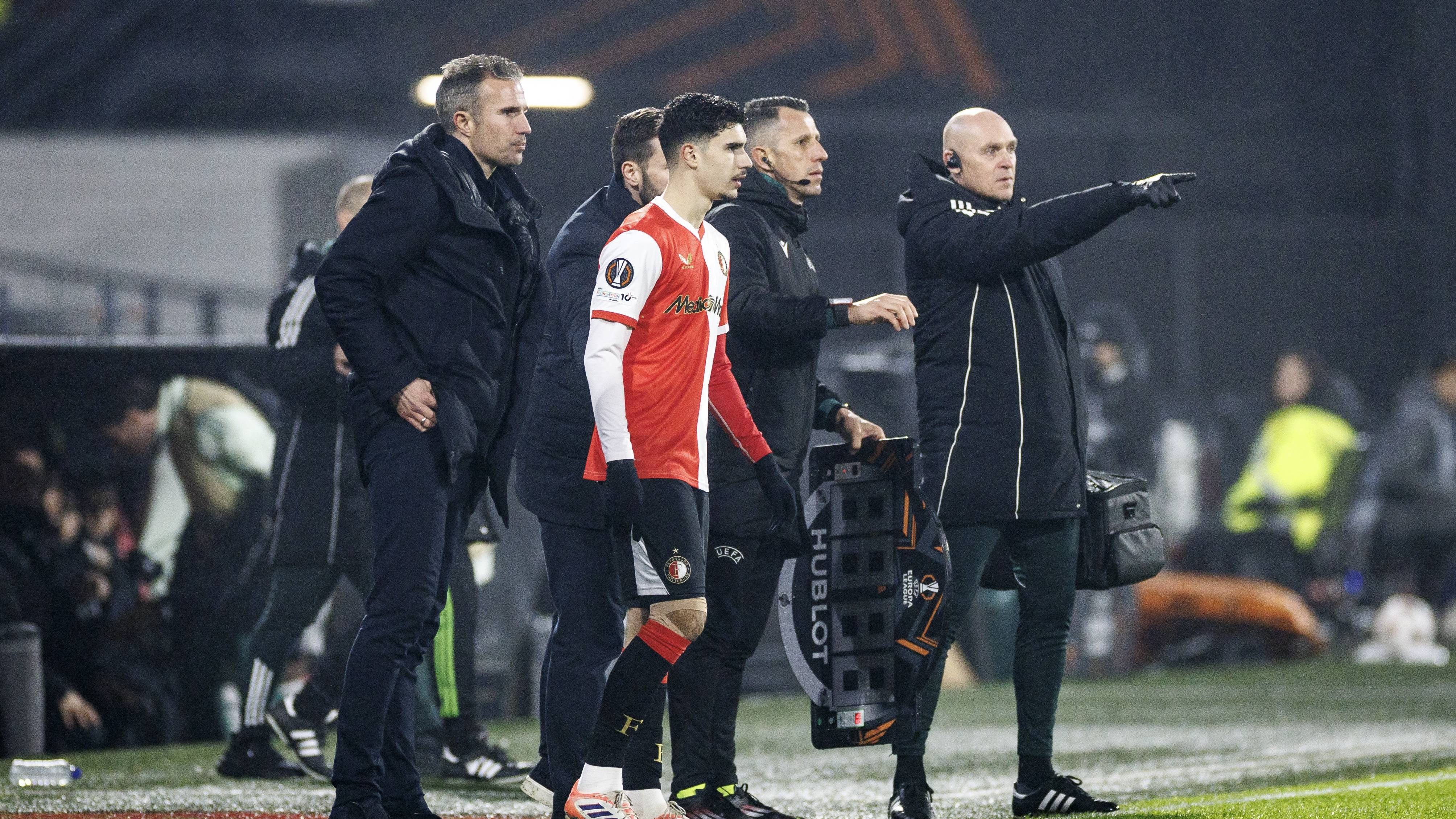 Shaqueel en Robin van Persie