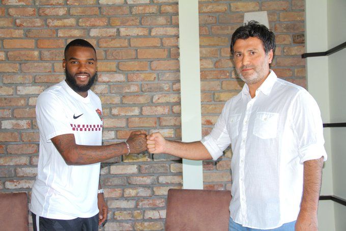Aaron Boupendza Fatih Kavlak Hatayspor