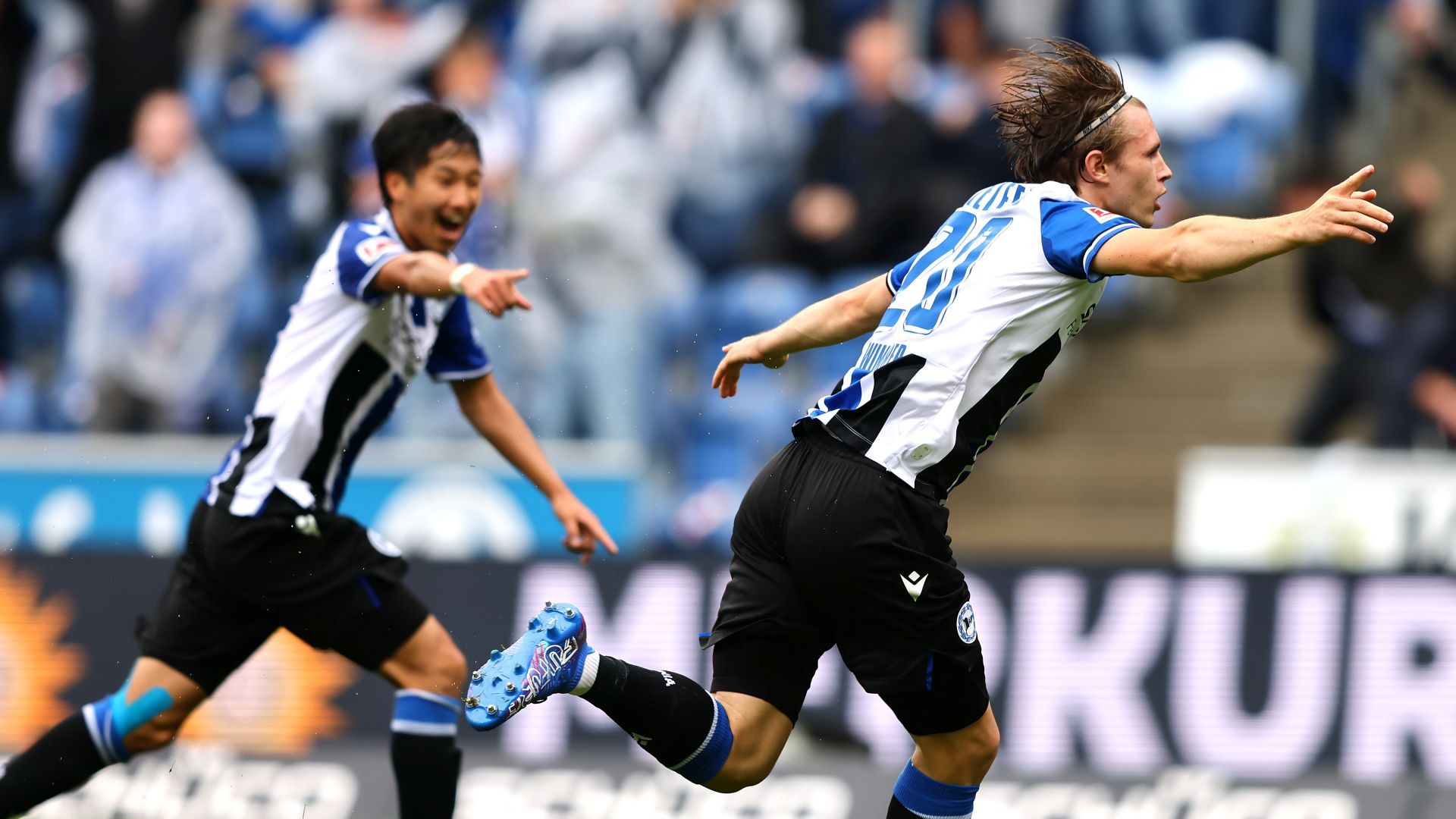 Masaya Okugawa Patrick Wimmer Arminia Bielefeld 2021