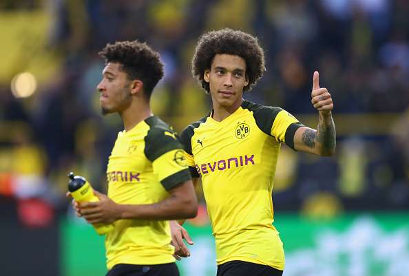 Jadon Sancho & Axel Witsel