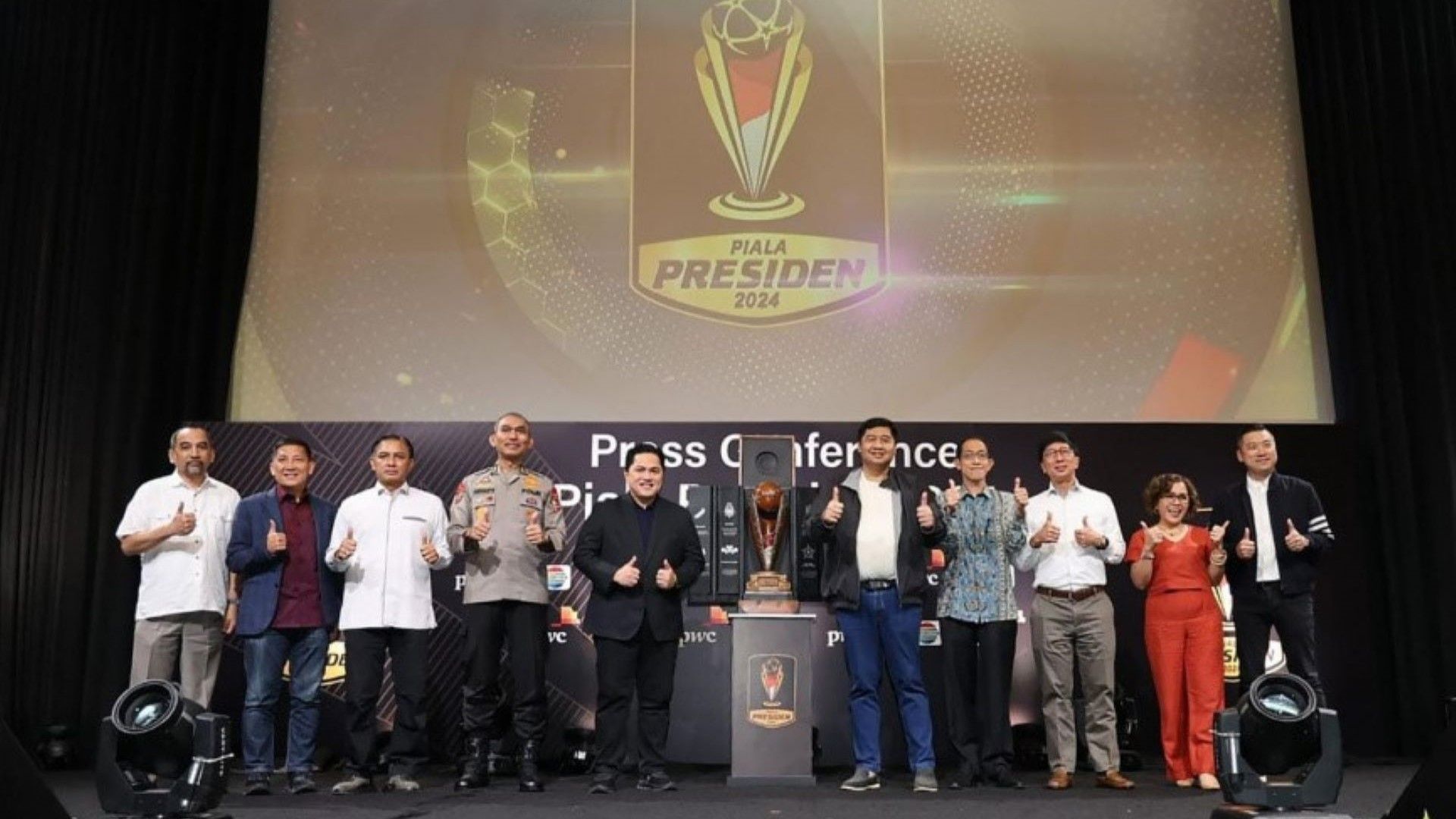 Jumpa wartawan Piala Presiden 2024