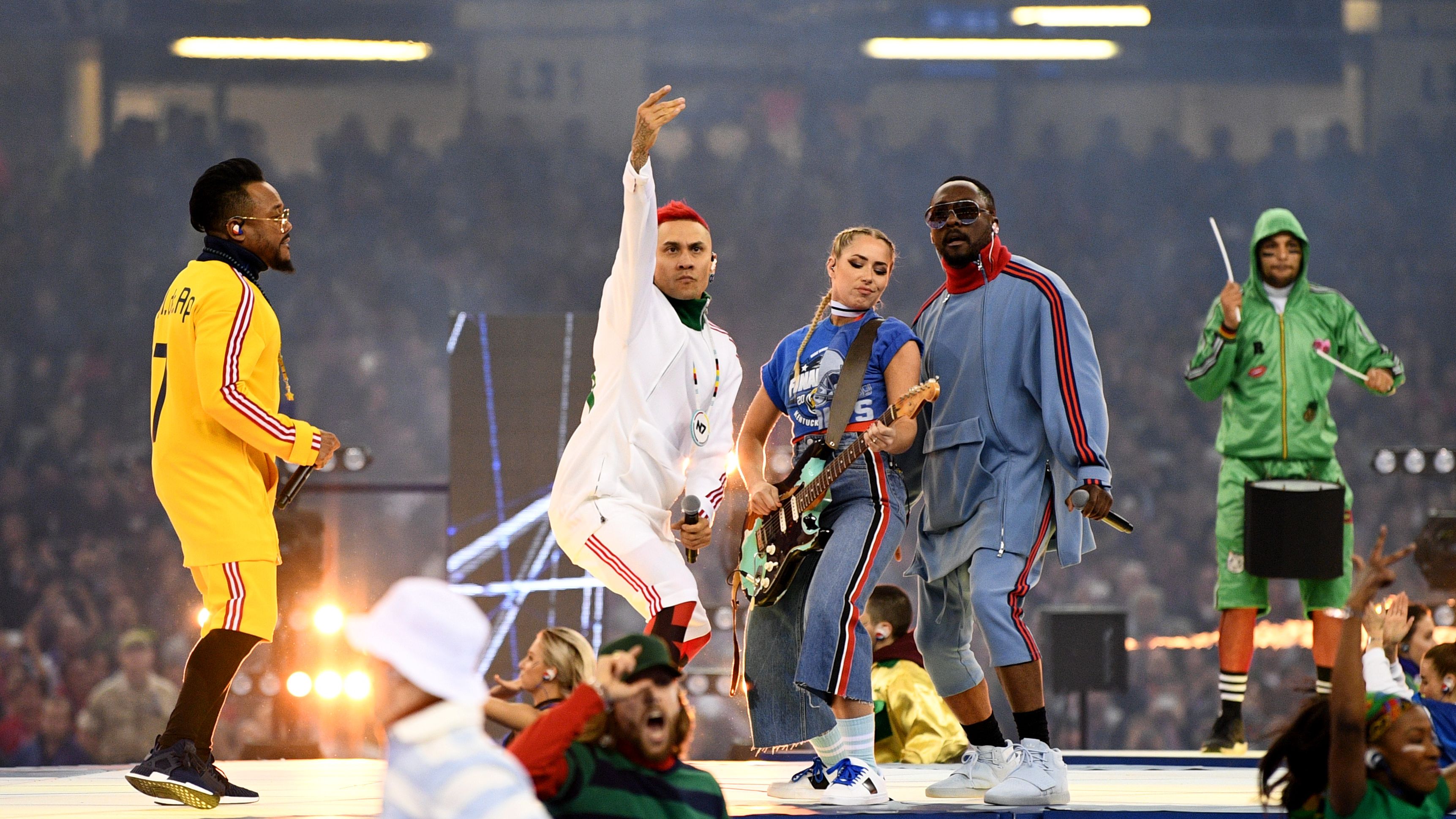 Black Eyed Peas Champions League 2017