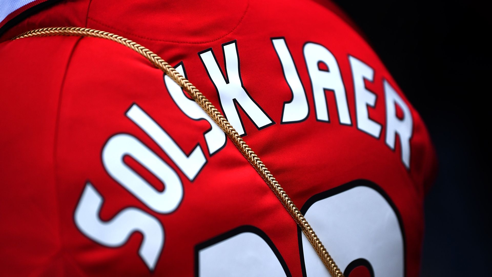 Ole Gunnar Solskjaer Shirt Man Utd