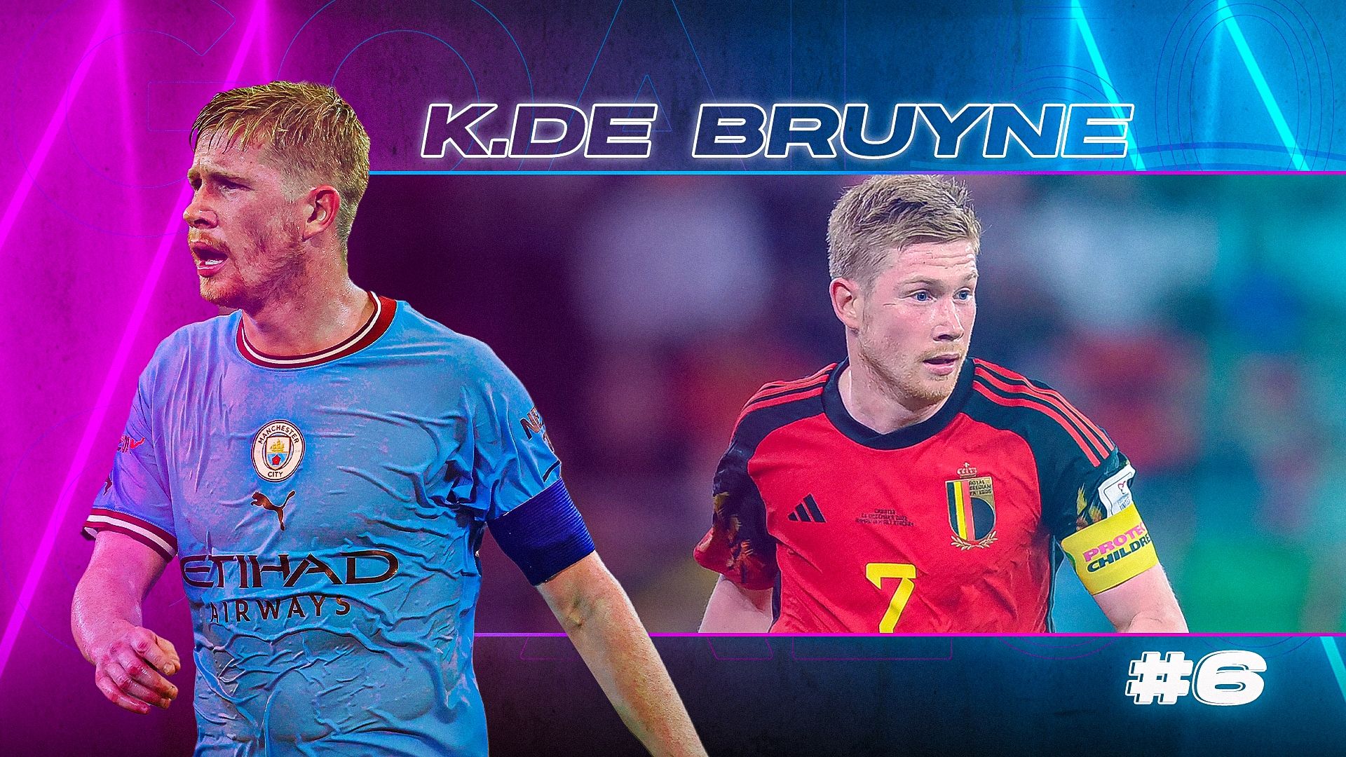 GOAL50 2022 Kevin De Bruyne GFX Ranking