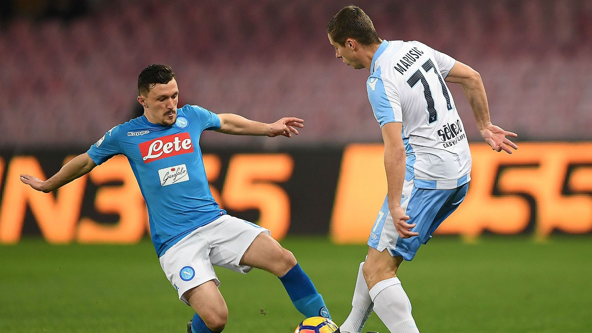 Mario Rui Adam Marusic Napoli Lazio Serie A