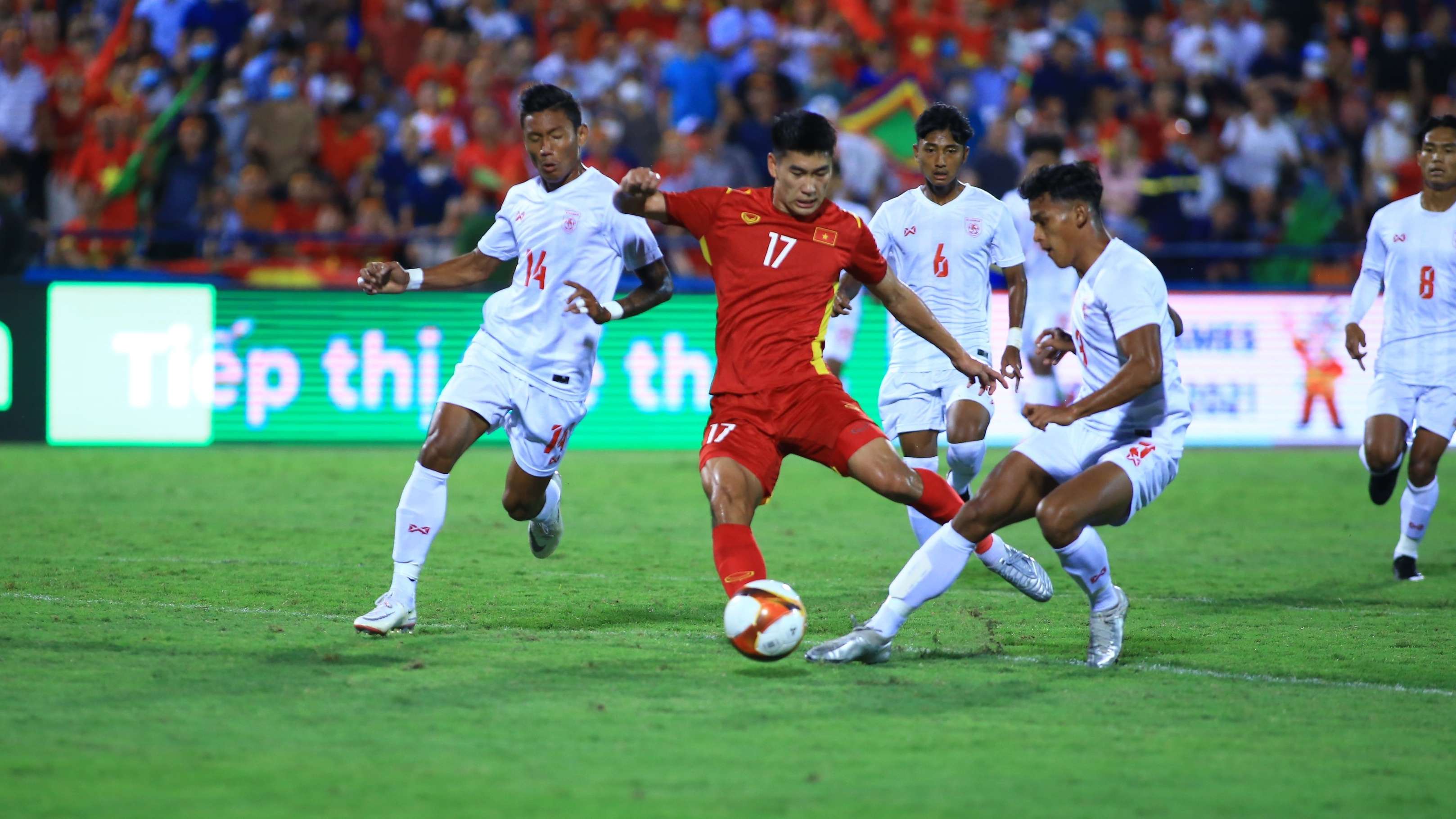 Nham Manh Dung U23 Vietnam U23 Myanmar SEA Games 31 2022