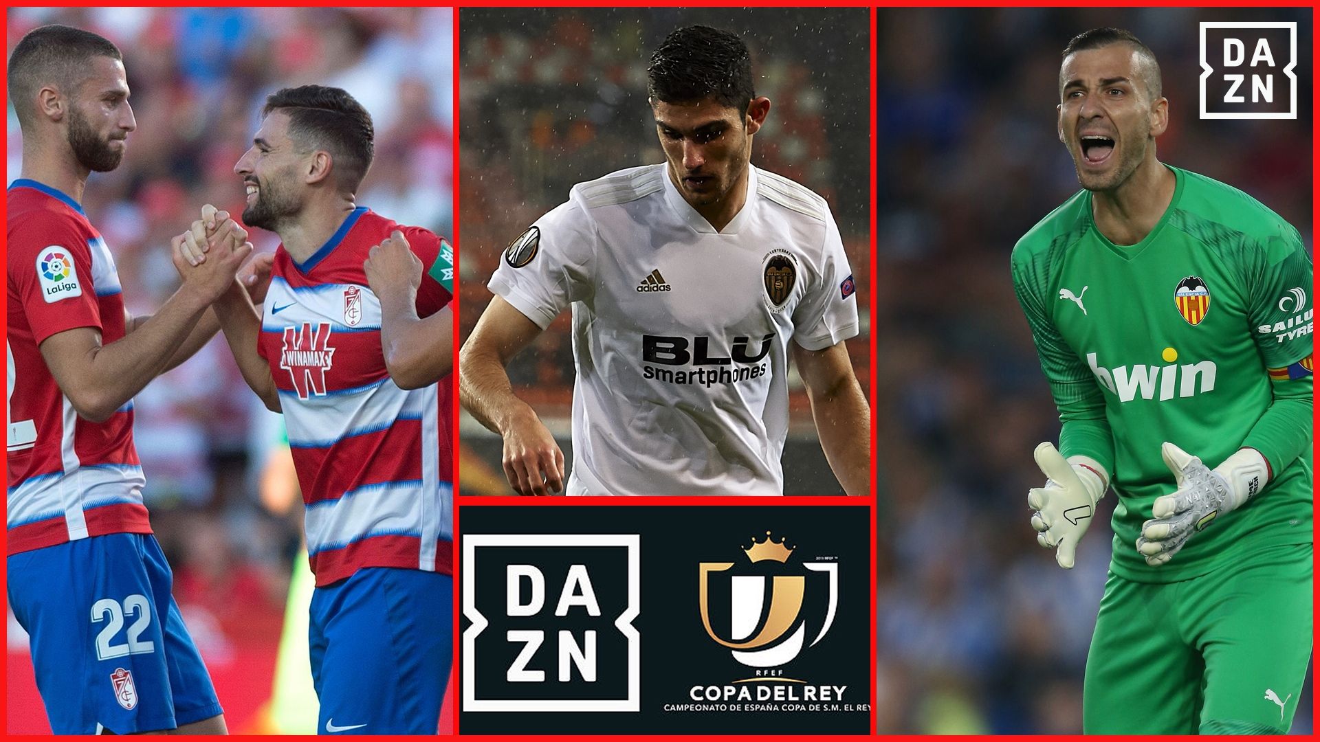 Granada, Guedes y Jaume, Valencia, Copa del Rey