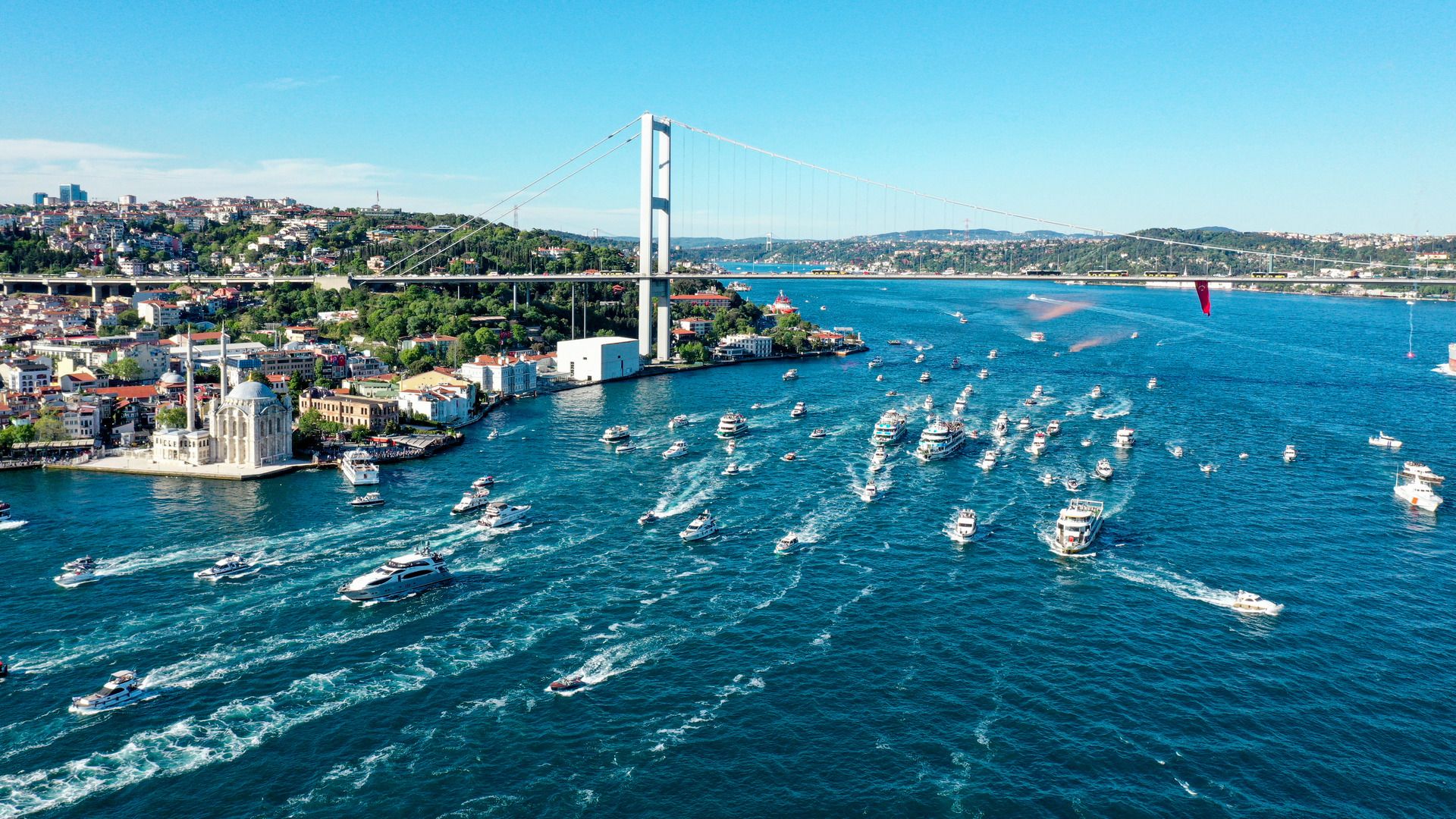 Besiktas championship celebration 2021