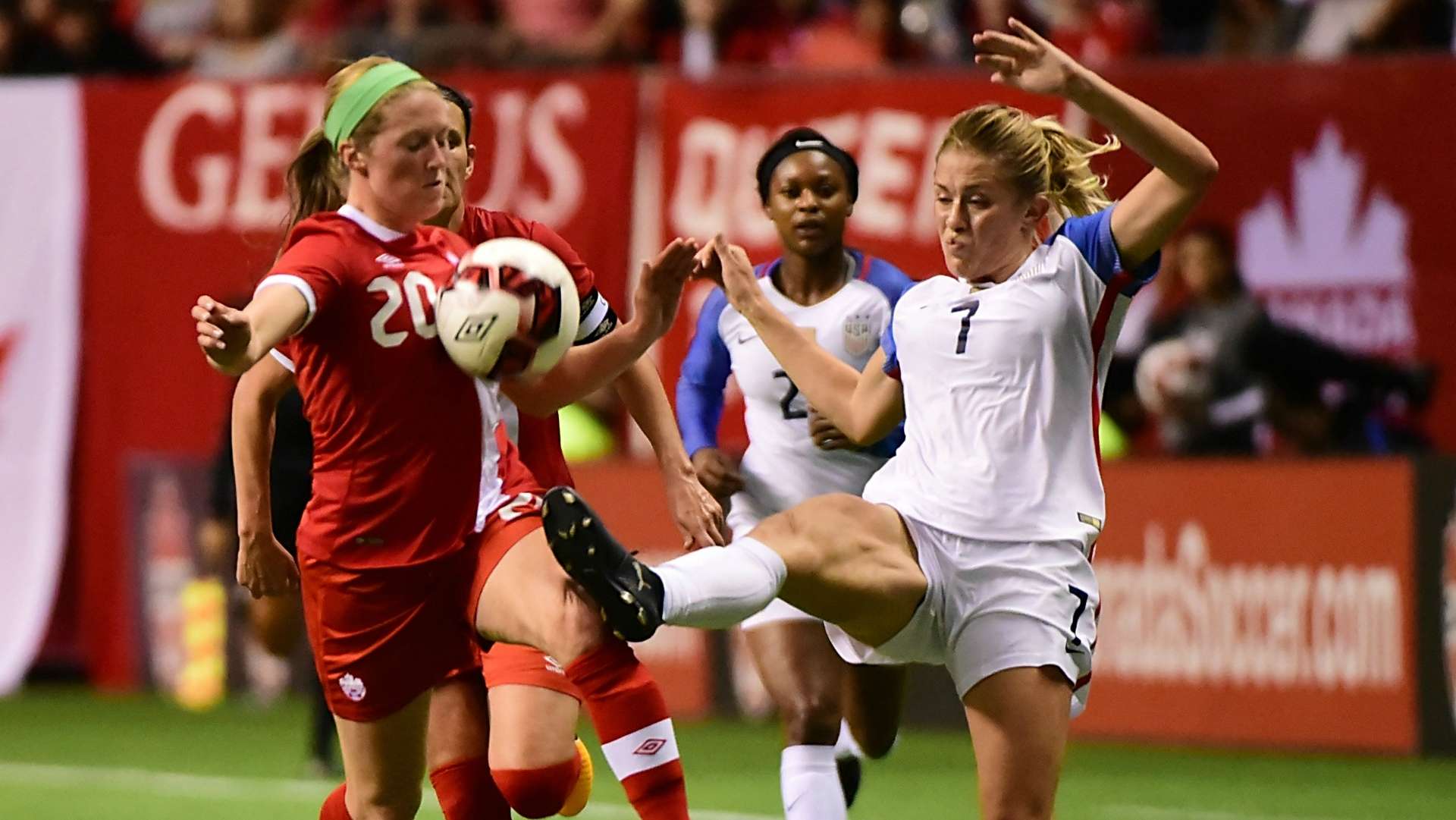 Abby Dahlkemper Maegan Kelly USWNT Canada