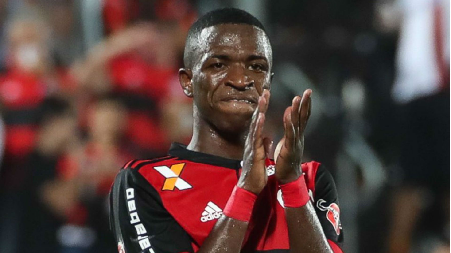 Vinícius Jr Flamengo Atlético-GO Brasileirão 19 08 2017