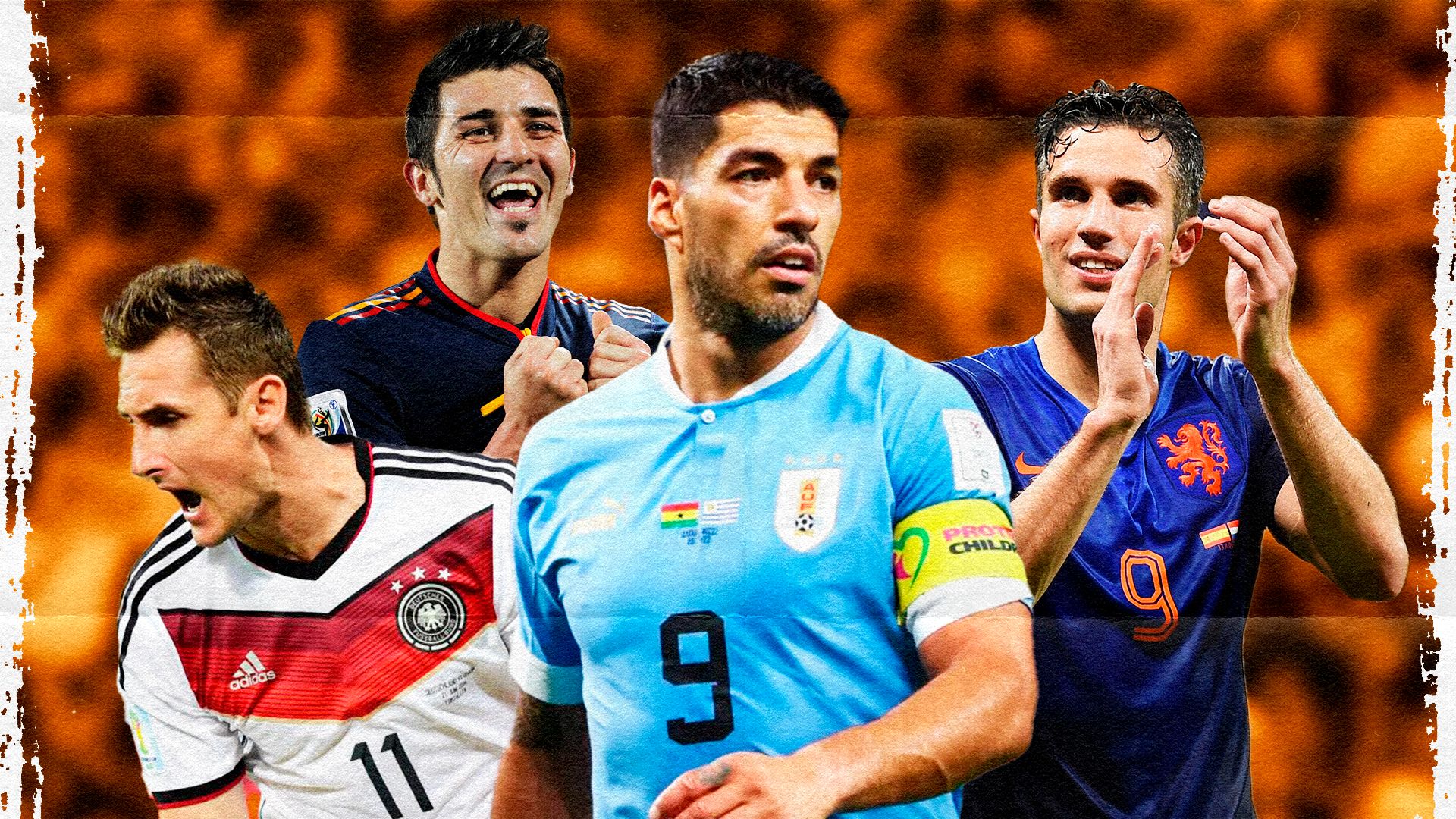 Luis Suarez goleadores internacionales GFX