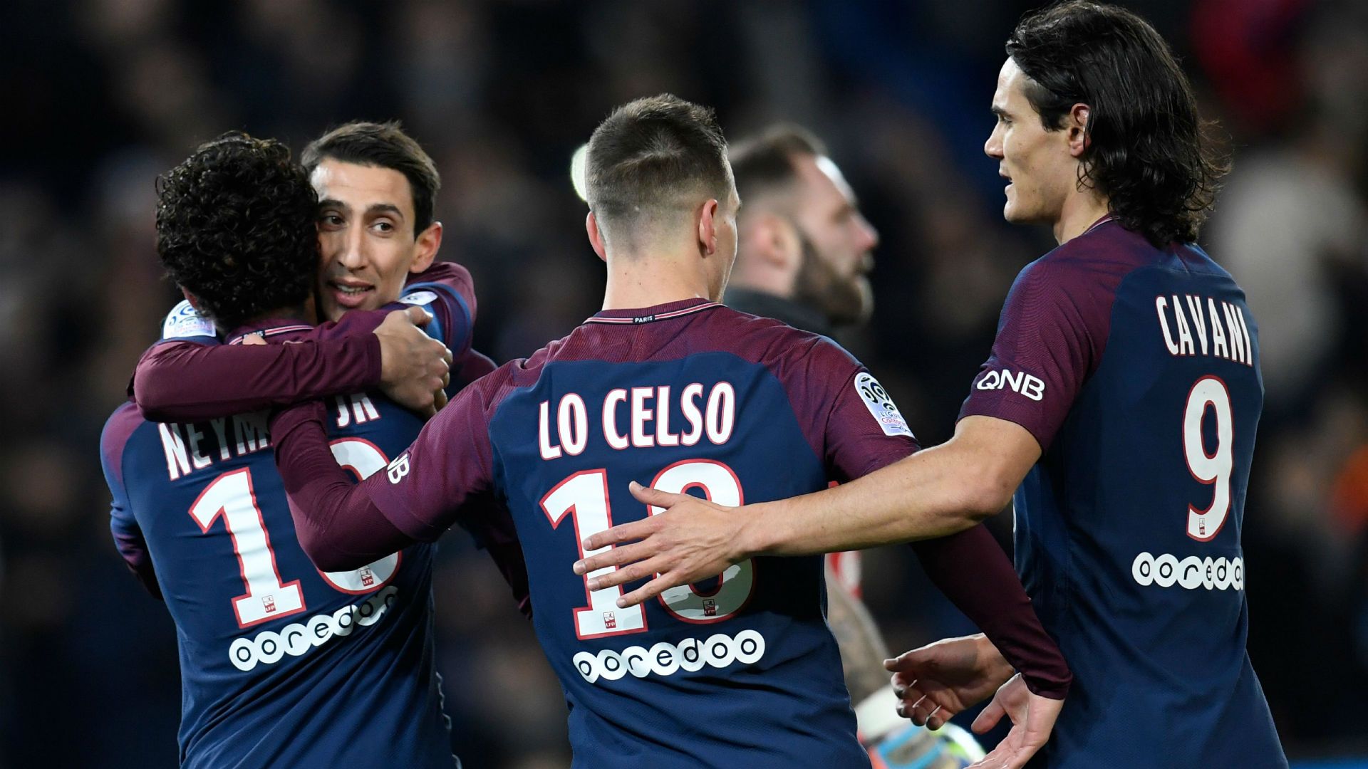 Angel Di Maria PSG Dijon Ligue 1 17012018