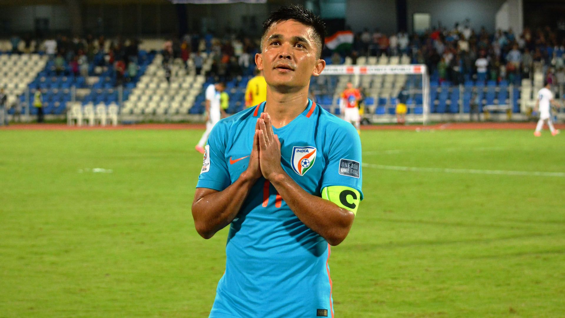 Sunil Chhetri India Kyrgyzstan Asian Cup Qualifier 2017