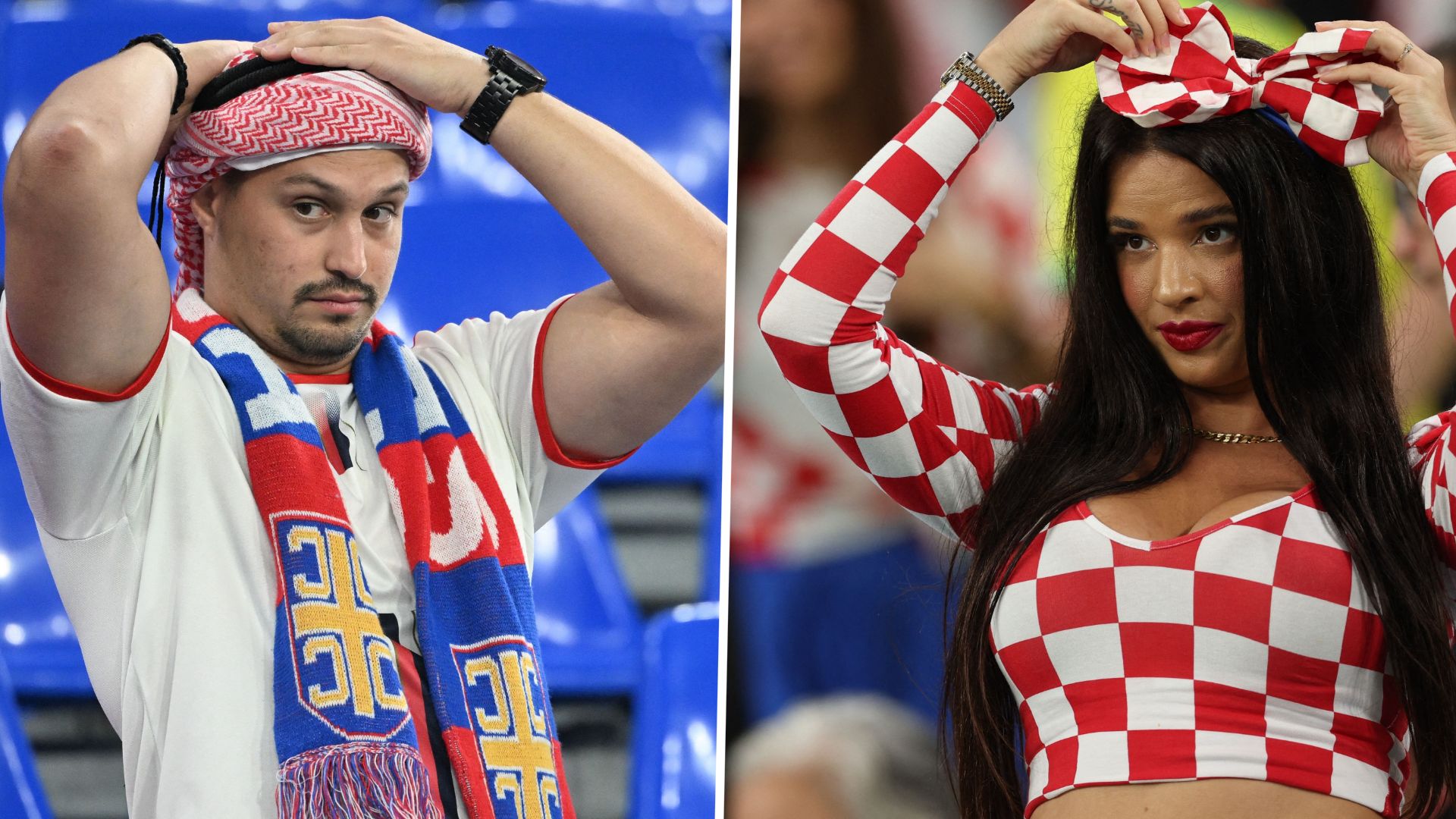 GFX fans Serbia Croatia