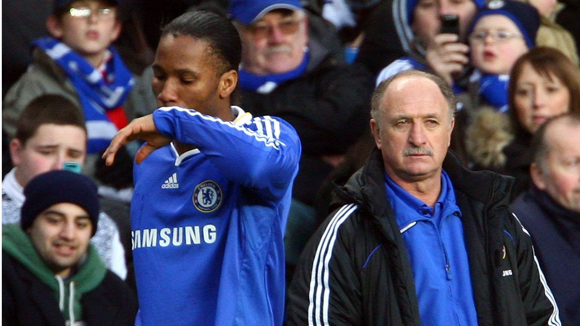 Drogba Scolari Chelsea 22 02 2019