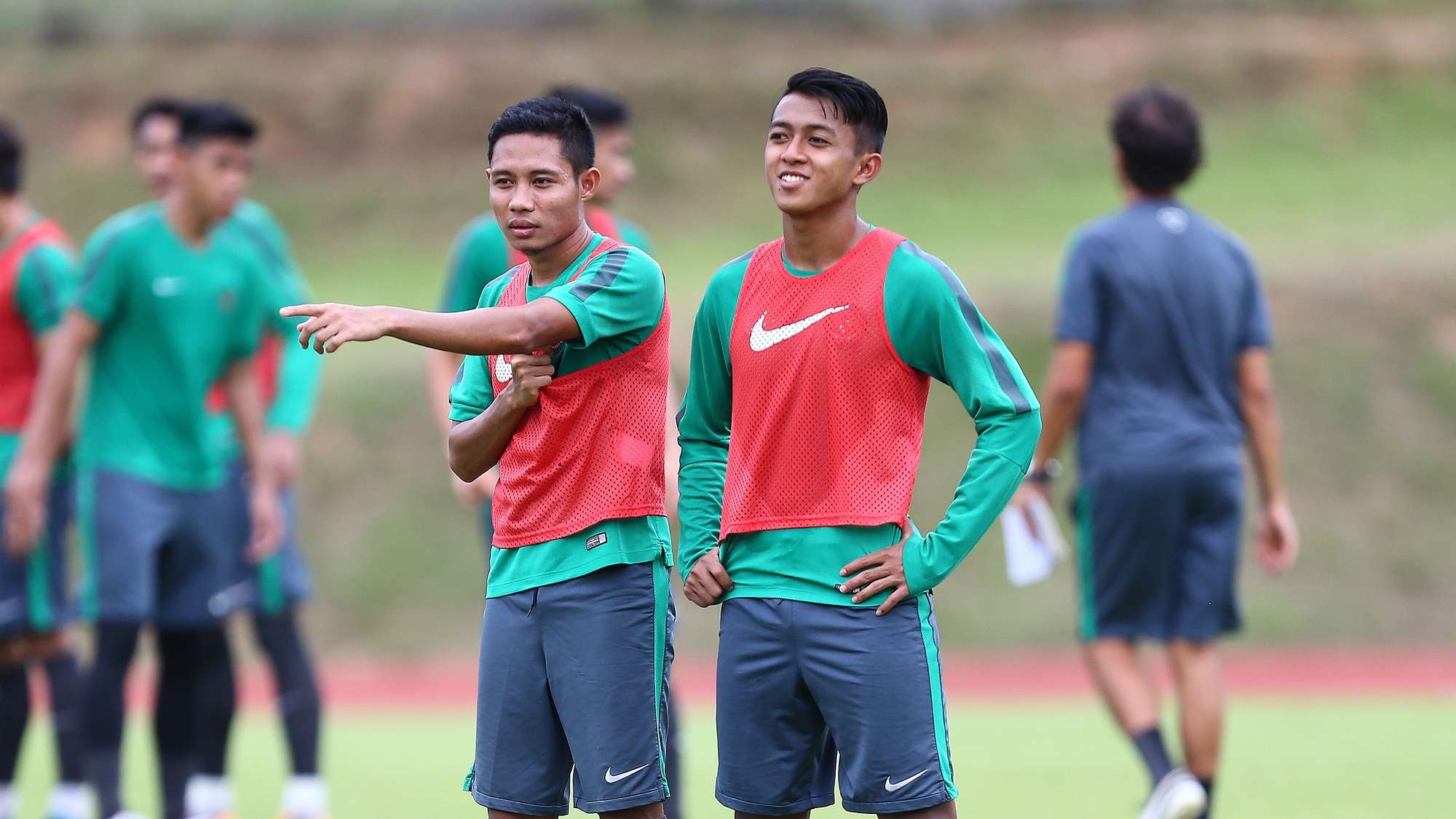 Evan Dimas & Febri Haryadi - Latihan Timnas Indonesia U-23