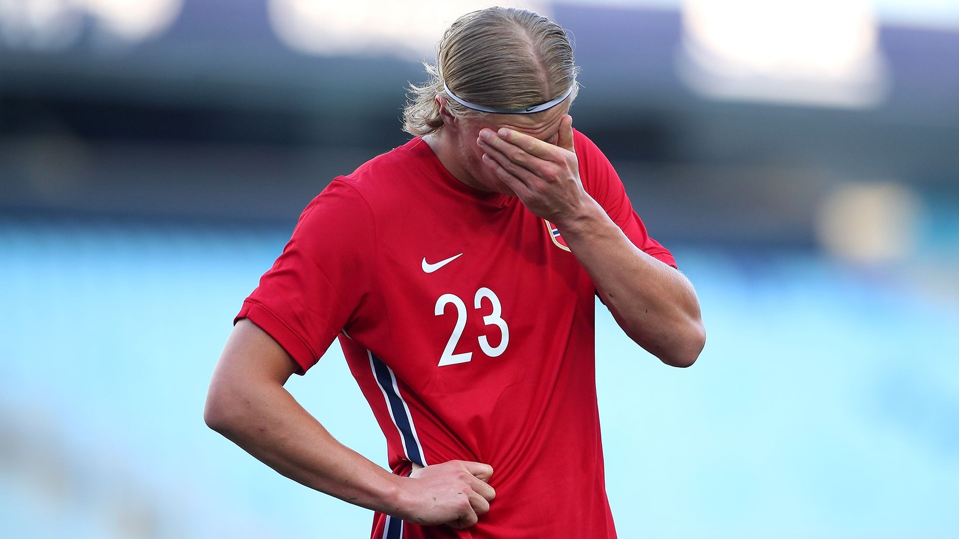 Erling Haaland Norway Greece 2021