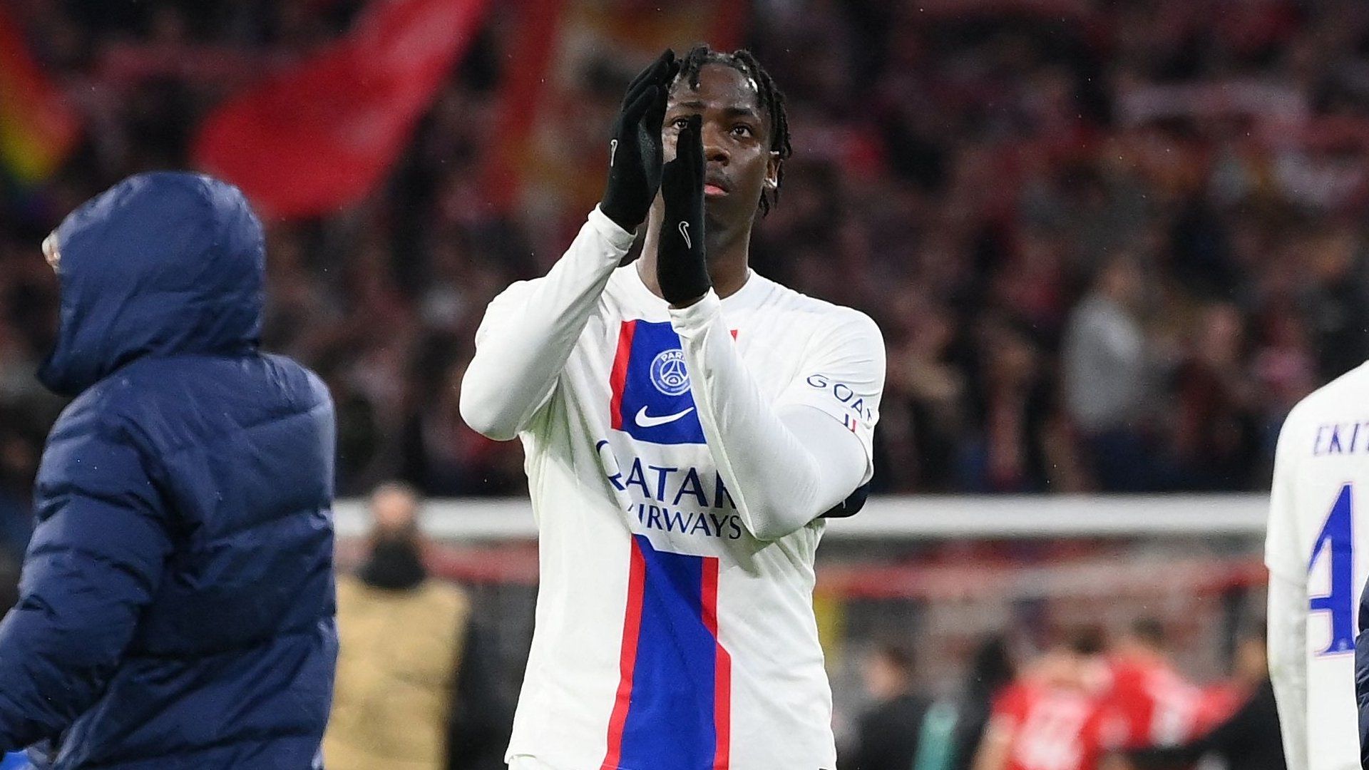 El Chadaille Bitshiabu PSG 2023