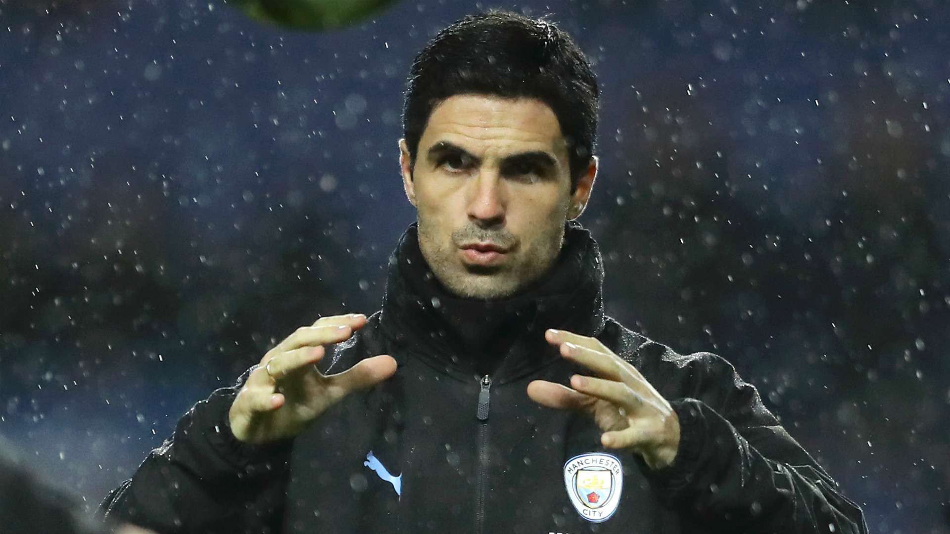 Mikel Arteta Manchester City 2019-20
