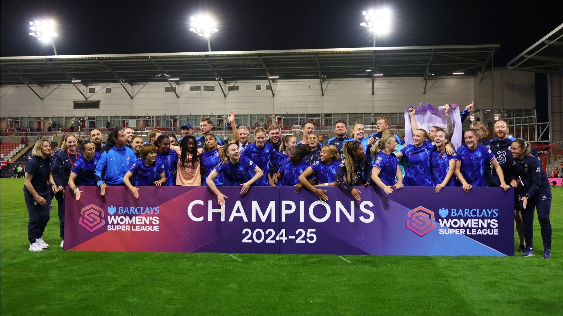 Chelsea Women WSL winners 2024-25
