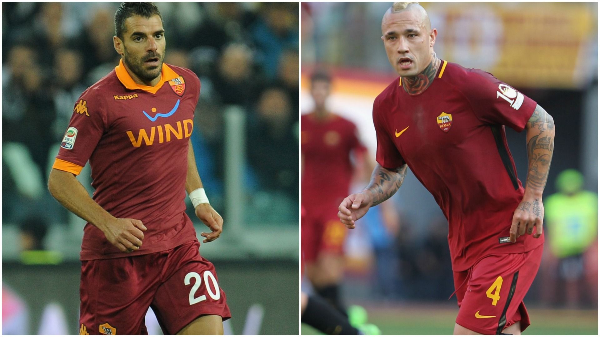 Simone Perrotta Radja Nainggolan Roma