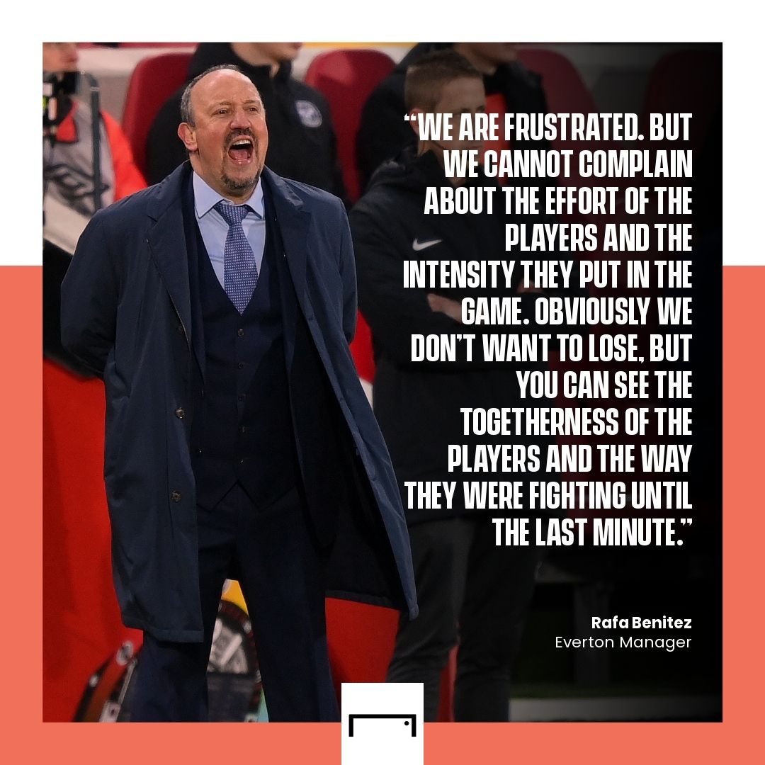 Rafael Benitez Everton quote GFX