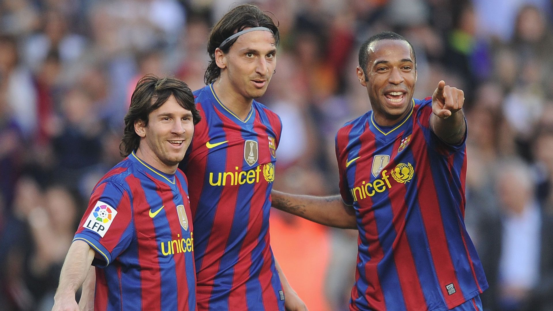 Ibrahimovic Messi Henry