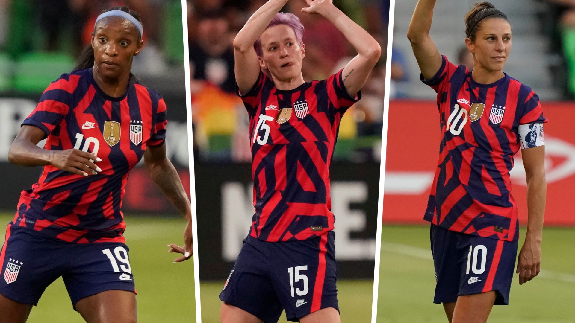 Dunn Rapinoe Lloyd USWNT GFX