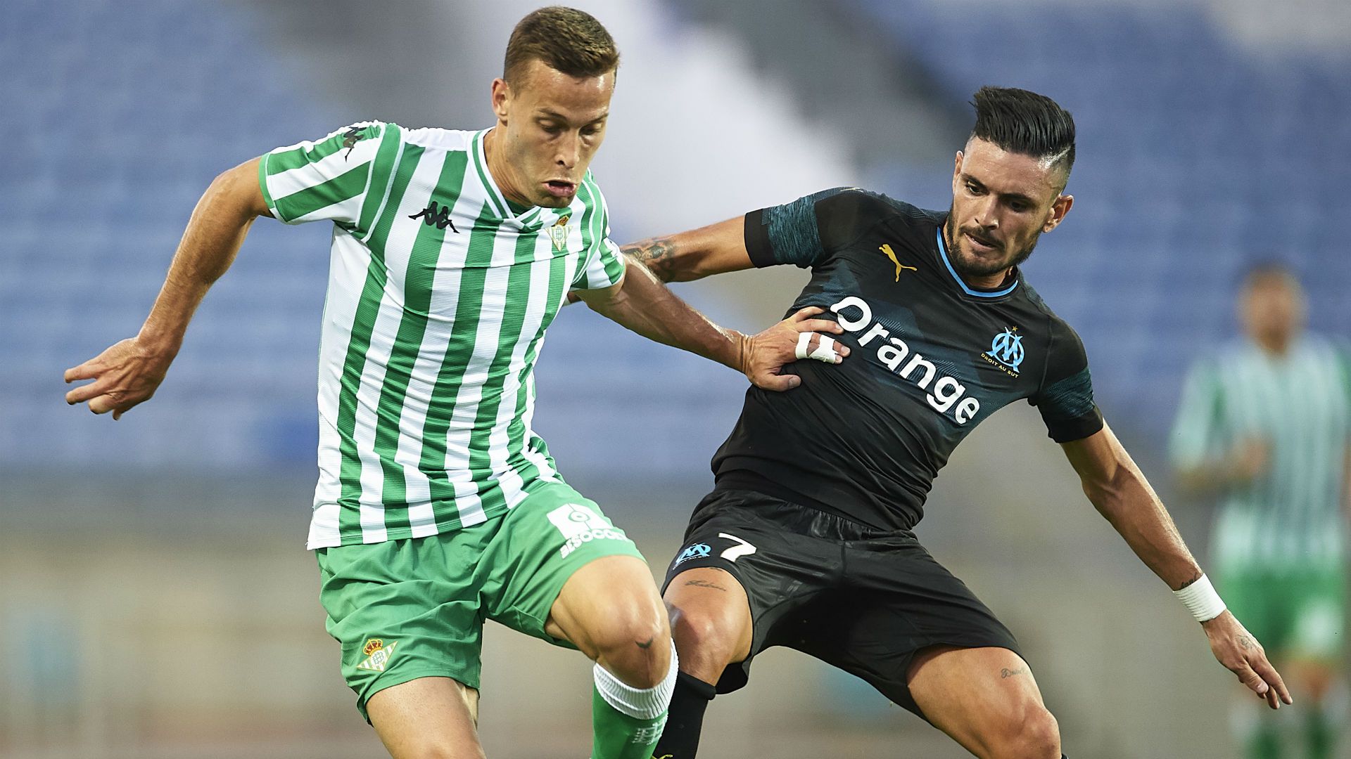 Remy Cabella Sergio Canales Marseille Betis Friendly