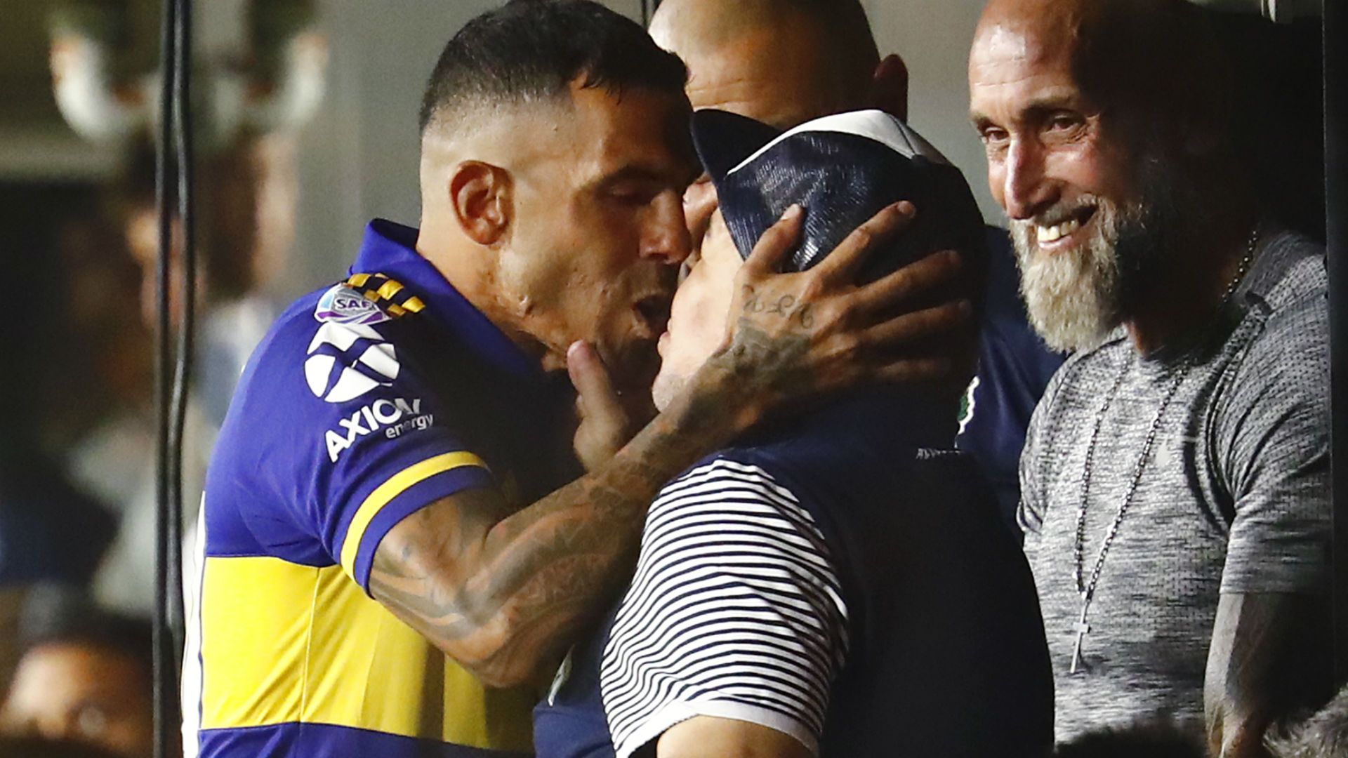 Tevez Maradona Boca Juniors Gymnasia 07 03 2020