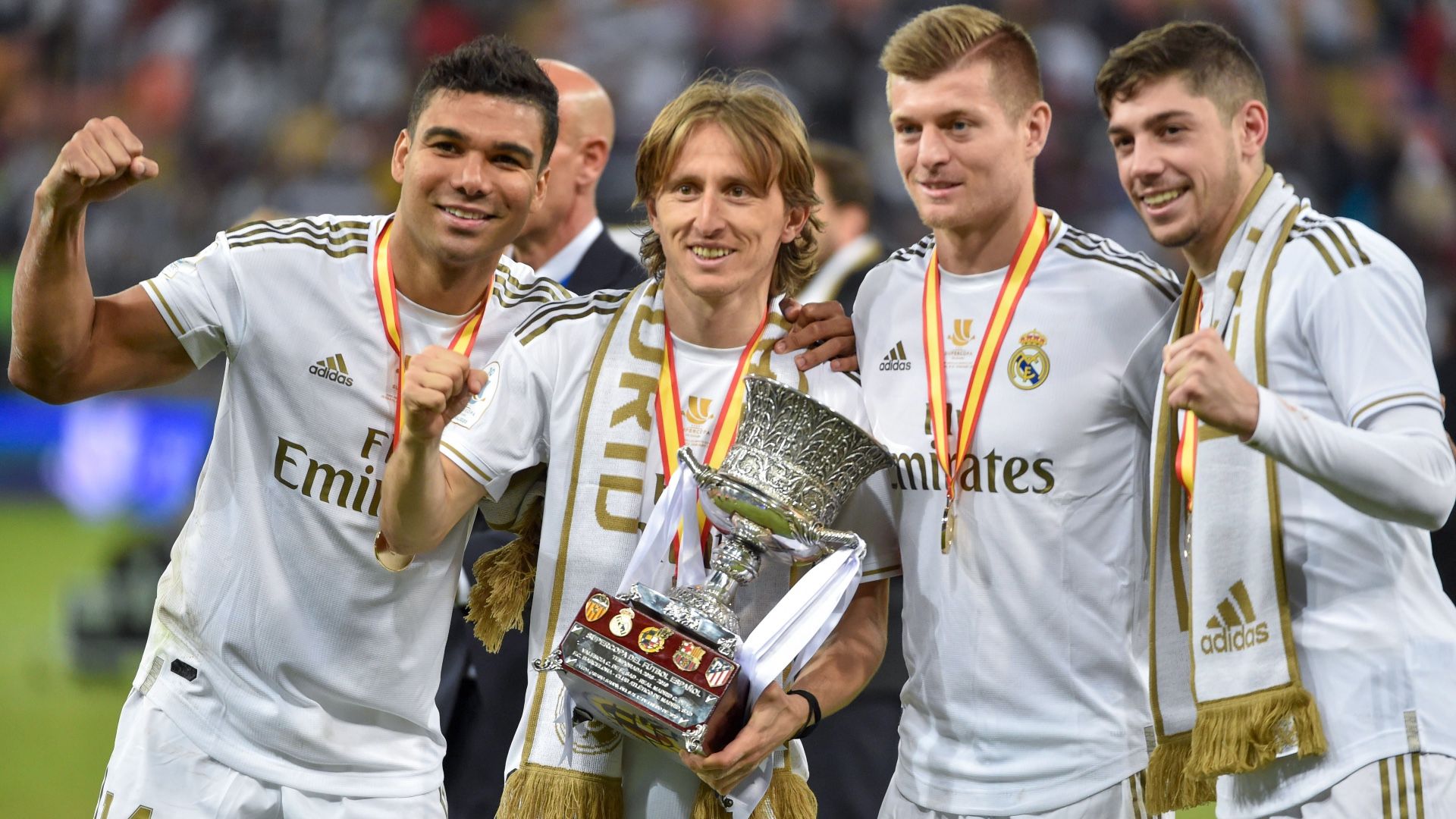 modric kroos casemiro real madrid