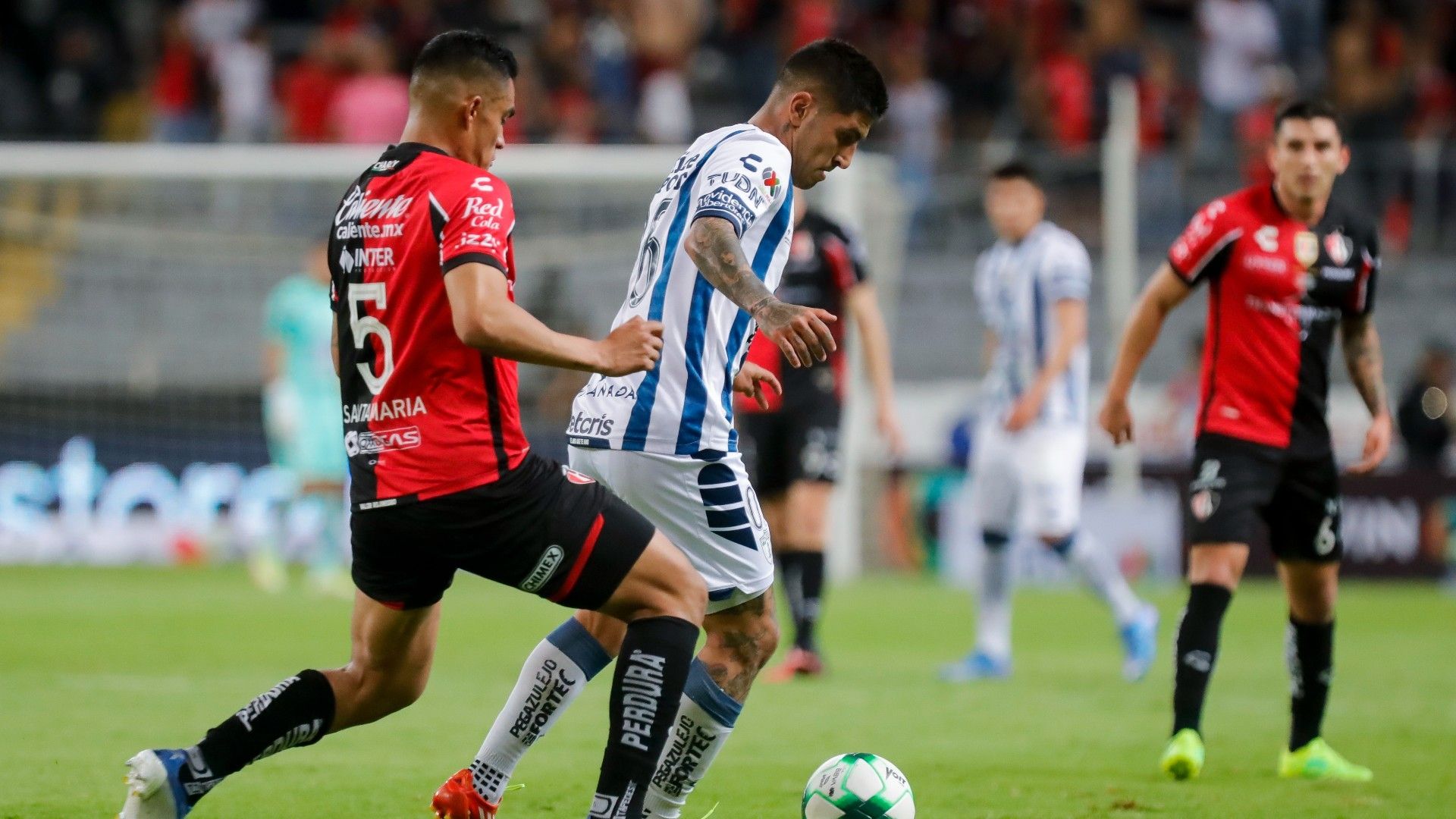 Anderson Santamaría Víctor Guzmán Atlas Pachuca Clausura 2022