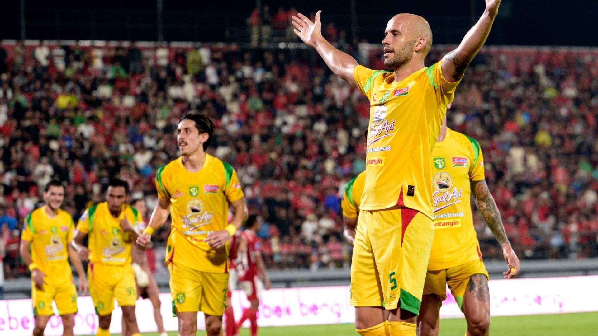 Selebrasi Persebaya Surabaya vs Bali United 07022026