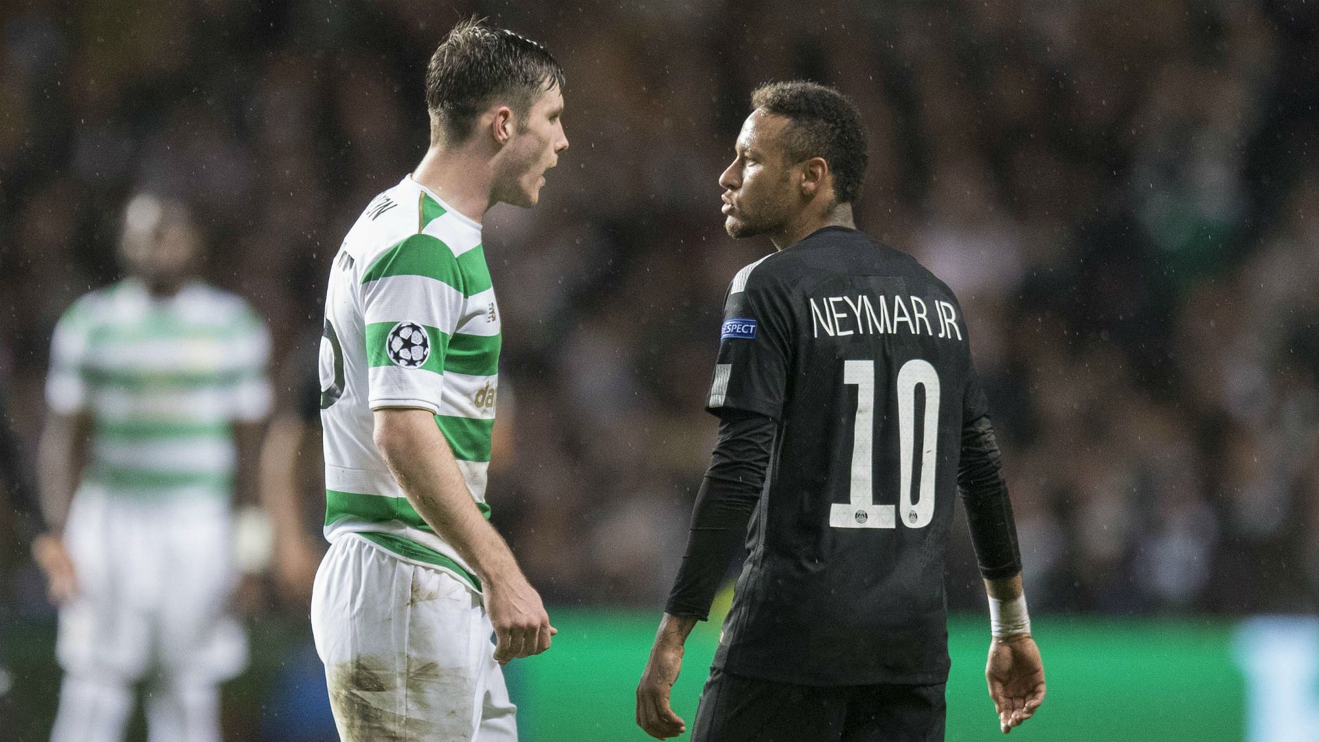 Anthony Ralston Neymar Celtic PSG 12092017