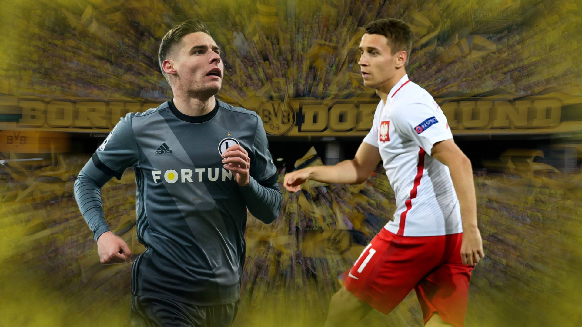 GFX Jaroslaw Niezgoda Przemyslaw Frankowski BVB