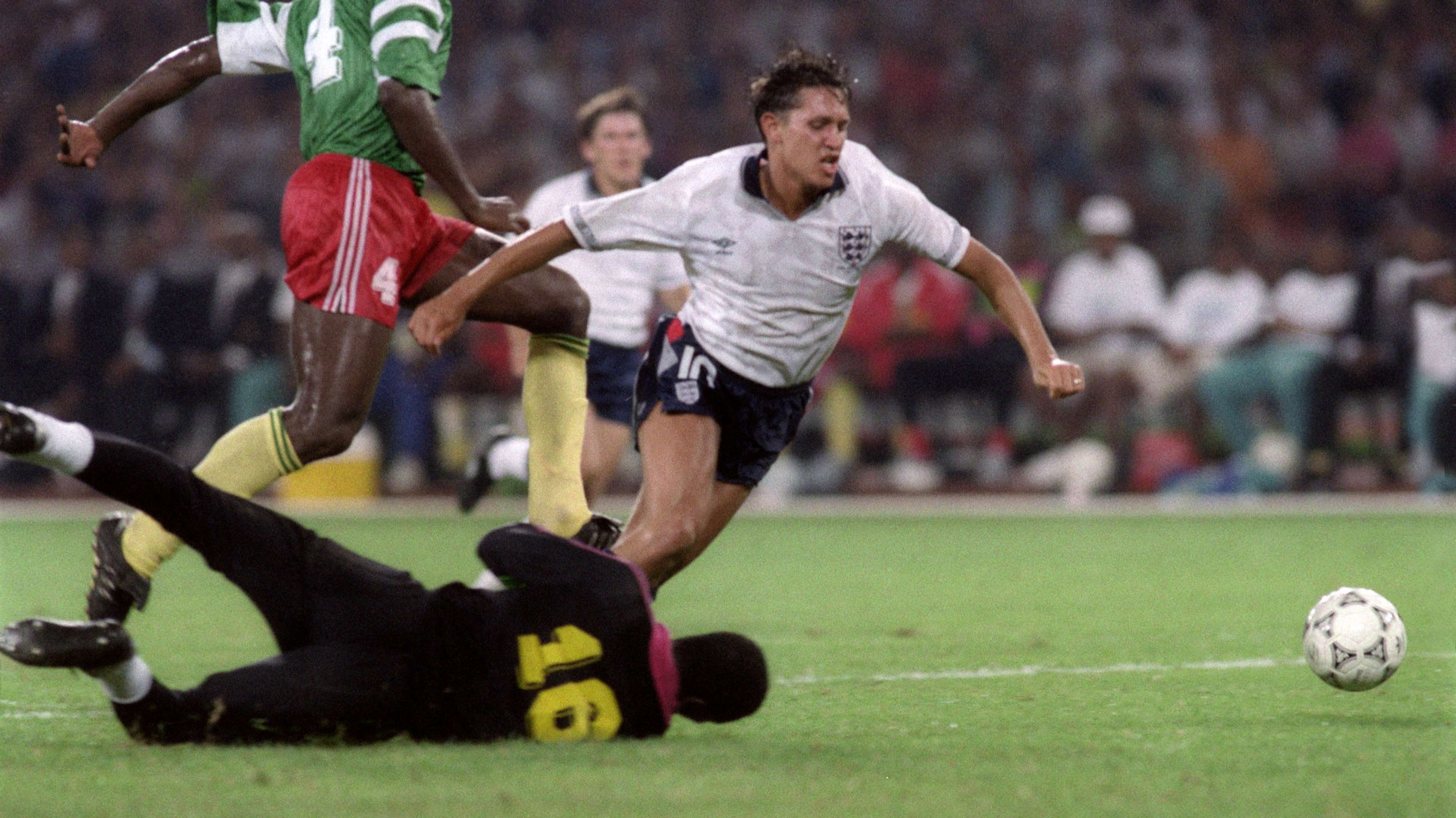 Gary Lineker England Cameroon World Cup 1990