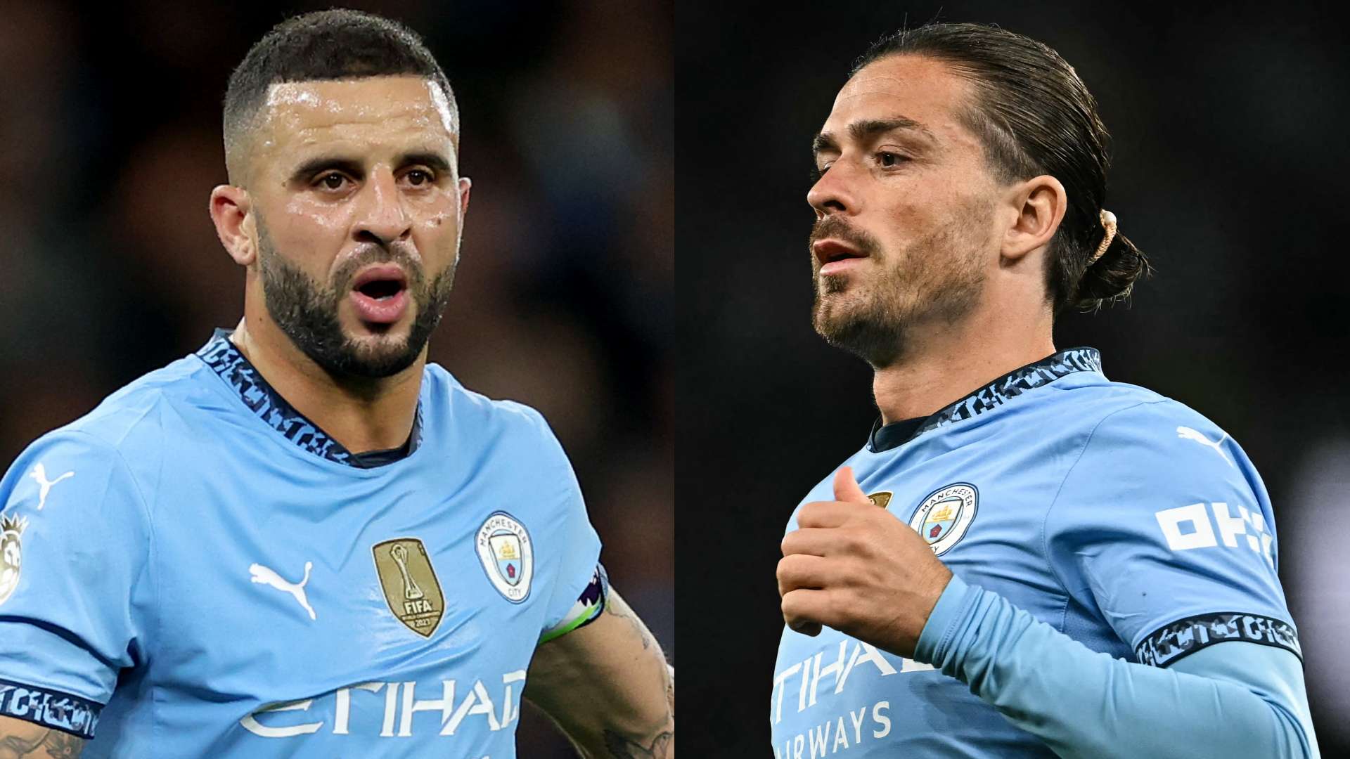 Kyle Walker Jack Grealish Manchester City 2024-25