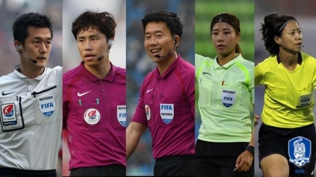 스페셜 레프리 1기 고형진, 김희곤, 김대용, 오현정, 김경민 심판