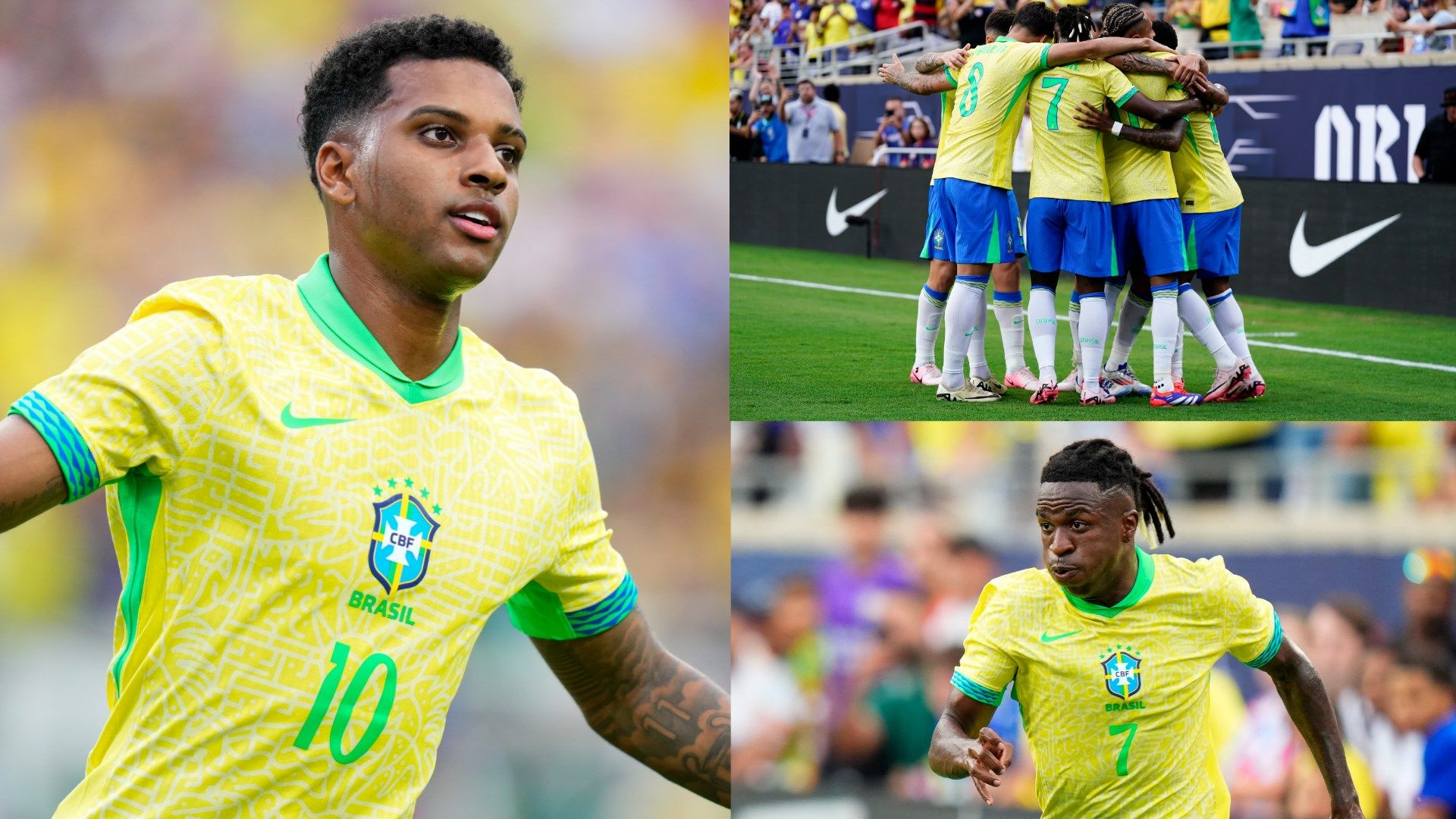 Brazil player ratings vs USMNT: Rodrygo shines but Dorival gets tactics wrong in Copa America warmup draw | Goal.com UK